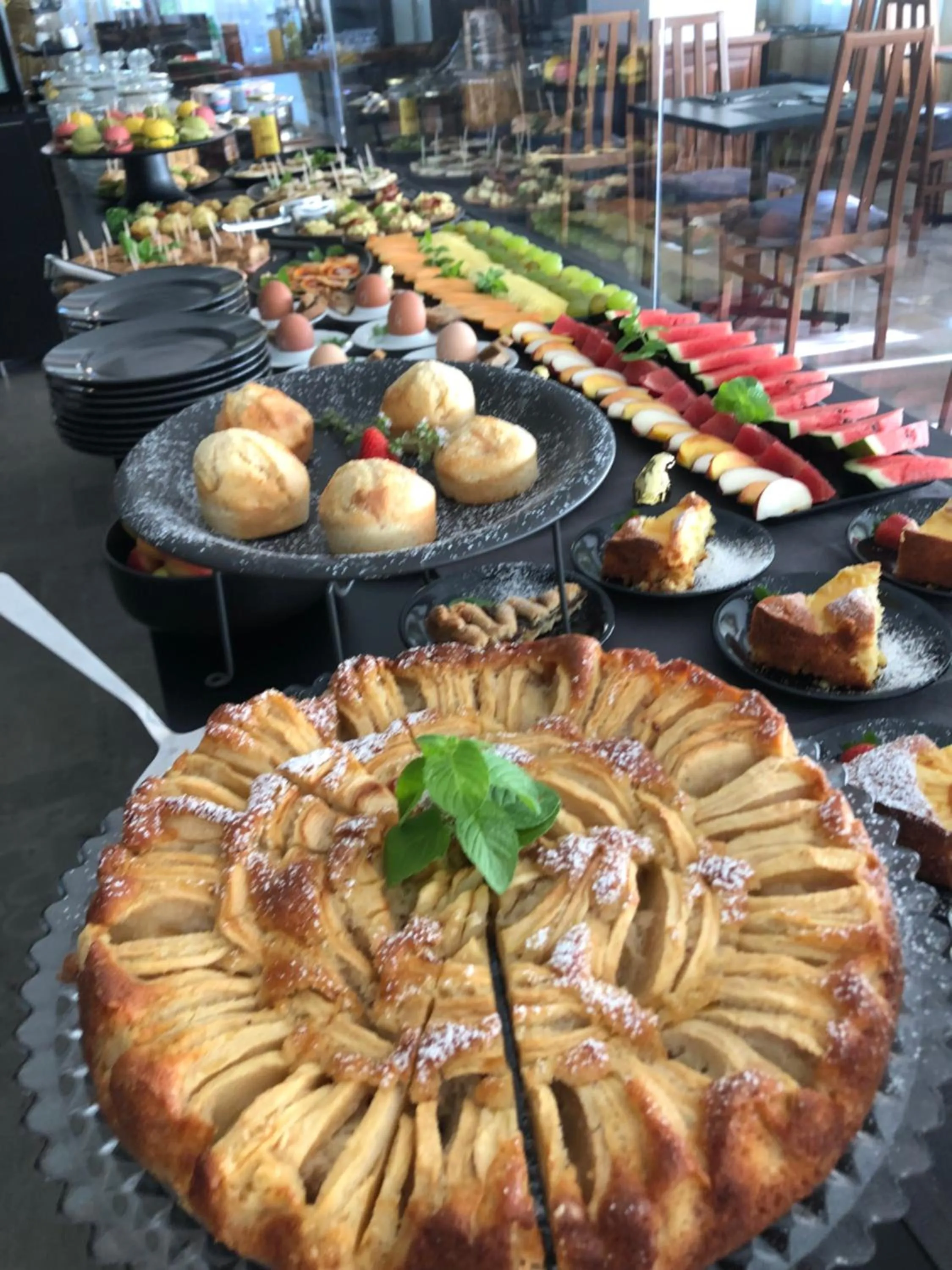 Food in Hotel Aplo - Breakfast Experience