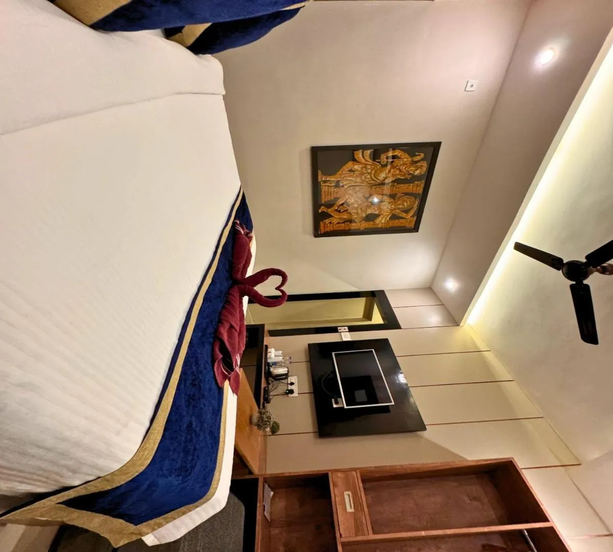 Bedroom in Hotel Runway Inn