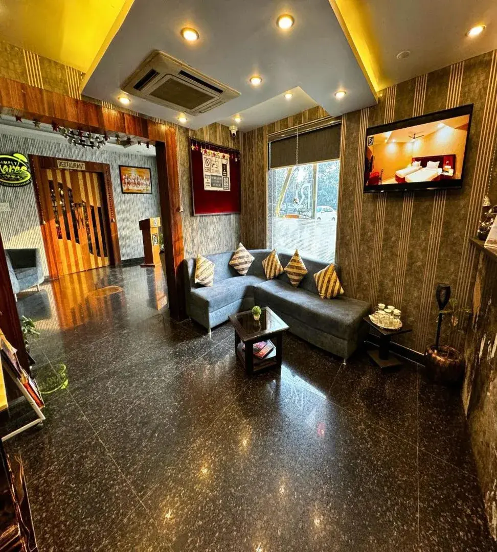 Lobby or reception in Hotel Runway Inn Lobby or reception in Hotel Runway Inn