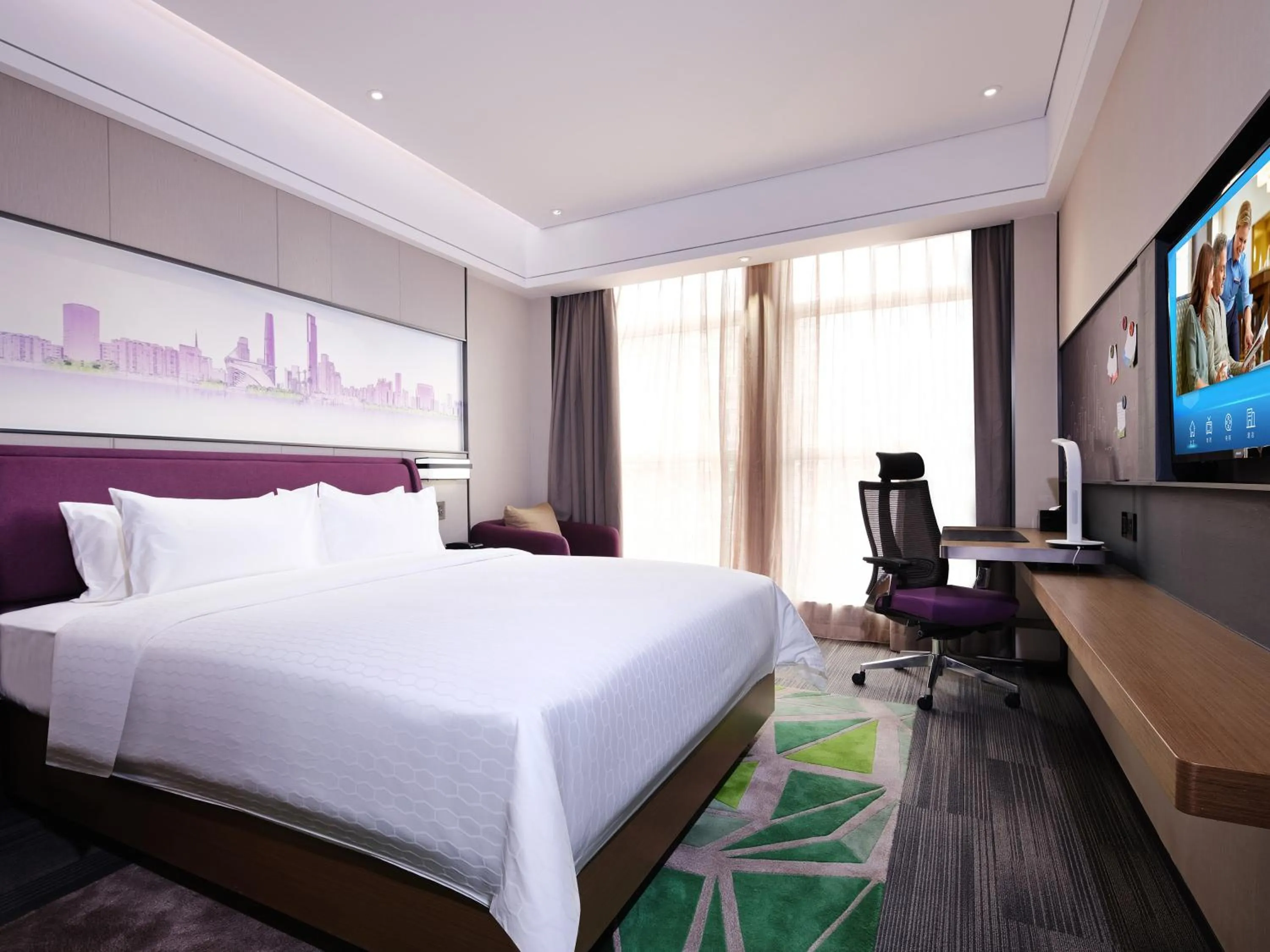 Bed in Hampton by Hilton Guangzhou Dongxiaonan