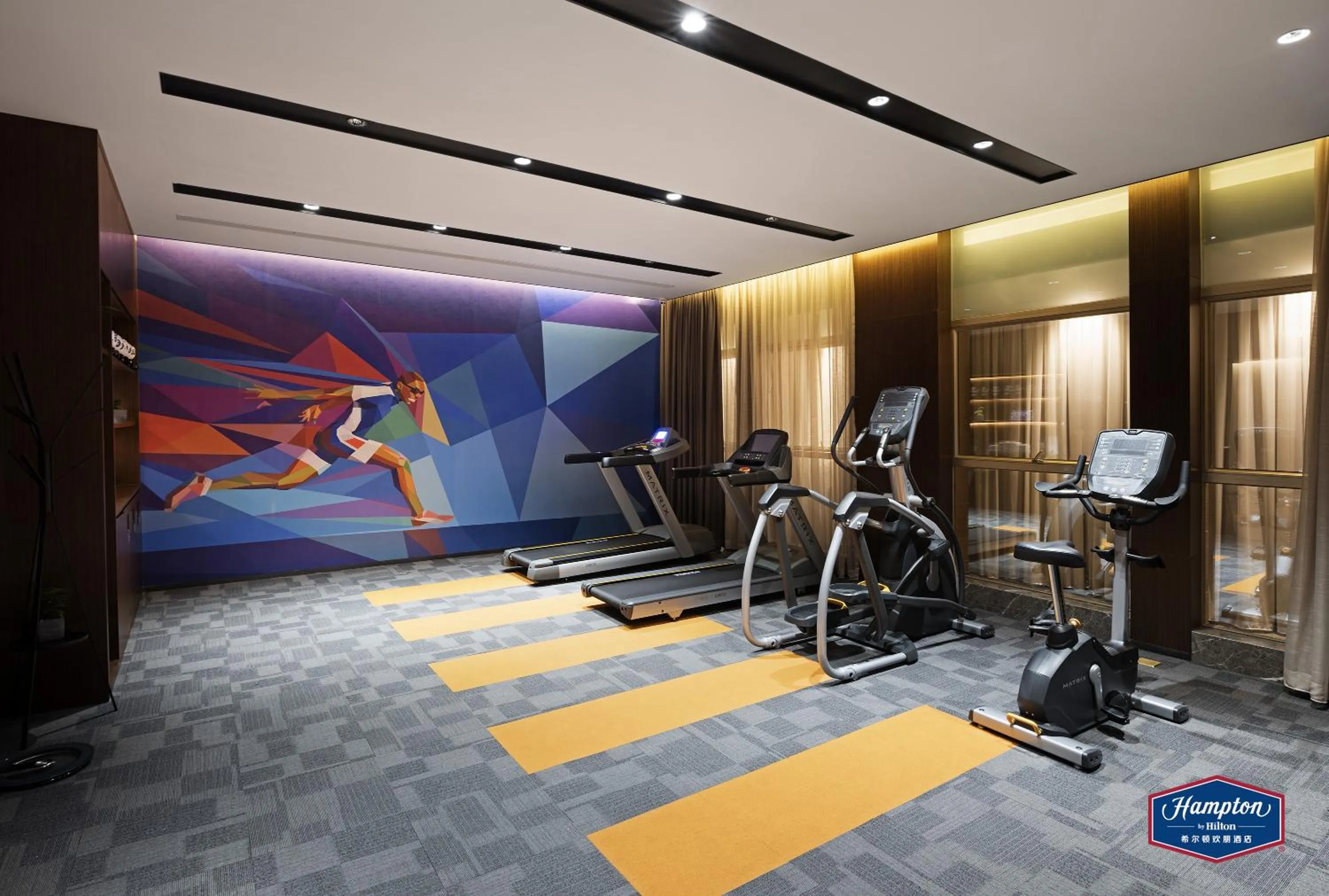 Fitness centre/facilities in Hampton by Hilton Guangzhou Dongxiaonan