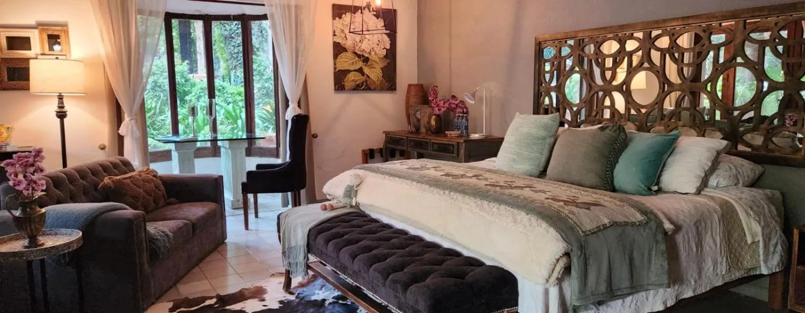 Bed in Tres Fuentes Hotel Boutique