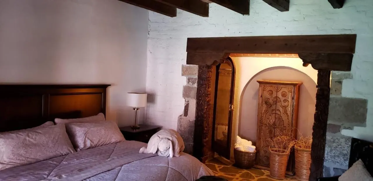 Bed in Tres Fuentes Hotel Boutique