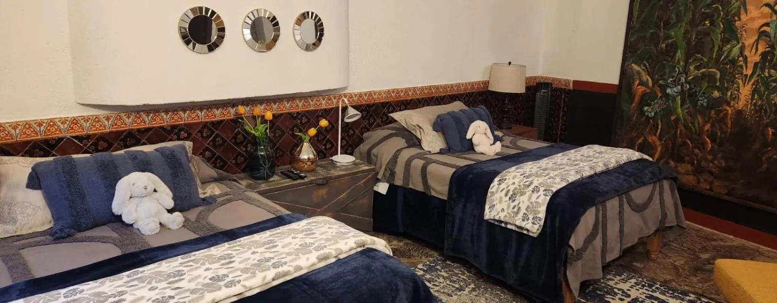 Bed in Tres Fuentes Hotel Boutique