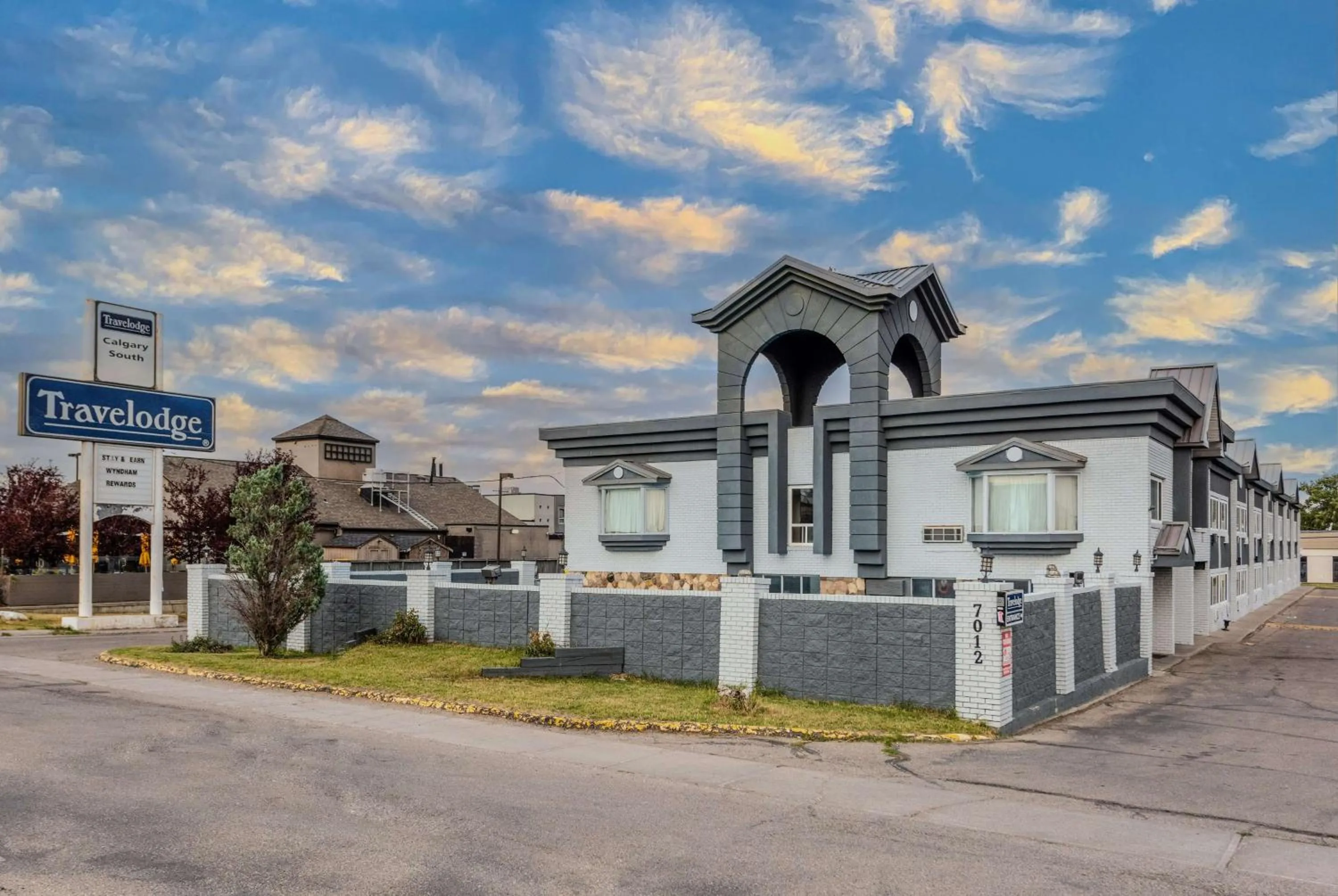 Property building in Travelodge by Wyndham Calgary South