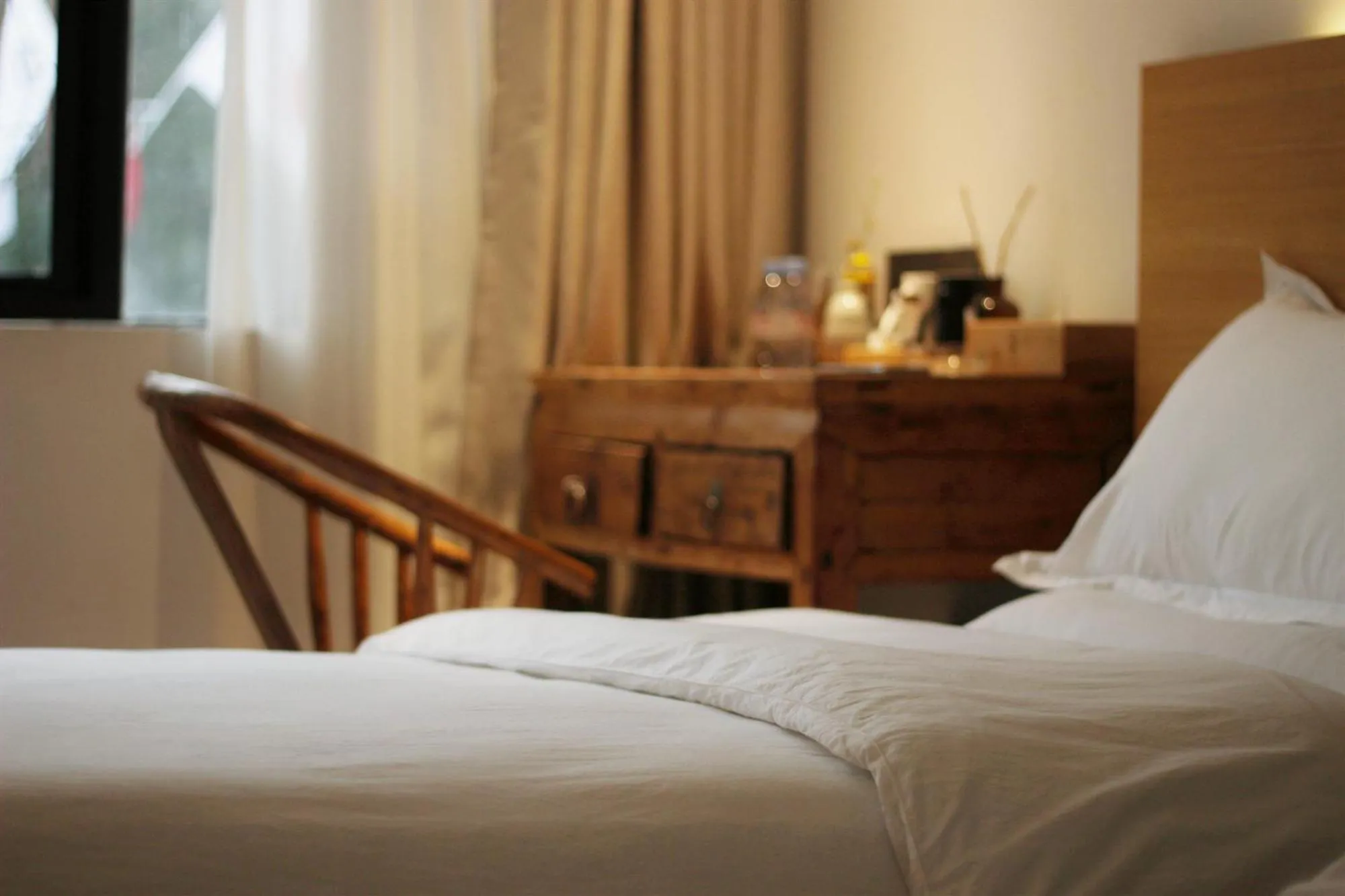 Bed in Moonlight Hotel