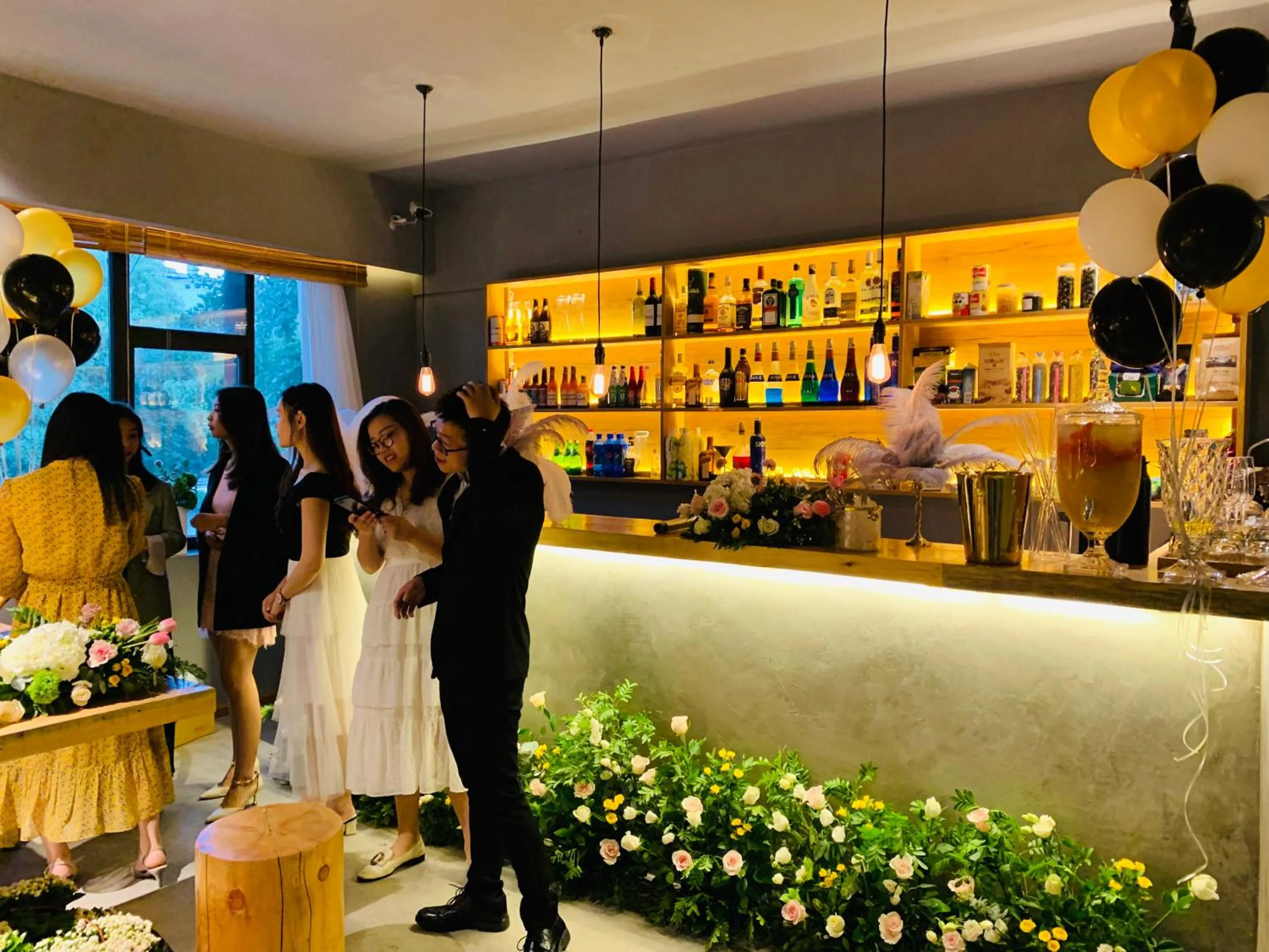 Lobby or reception in Moonlight Hotel