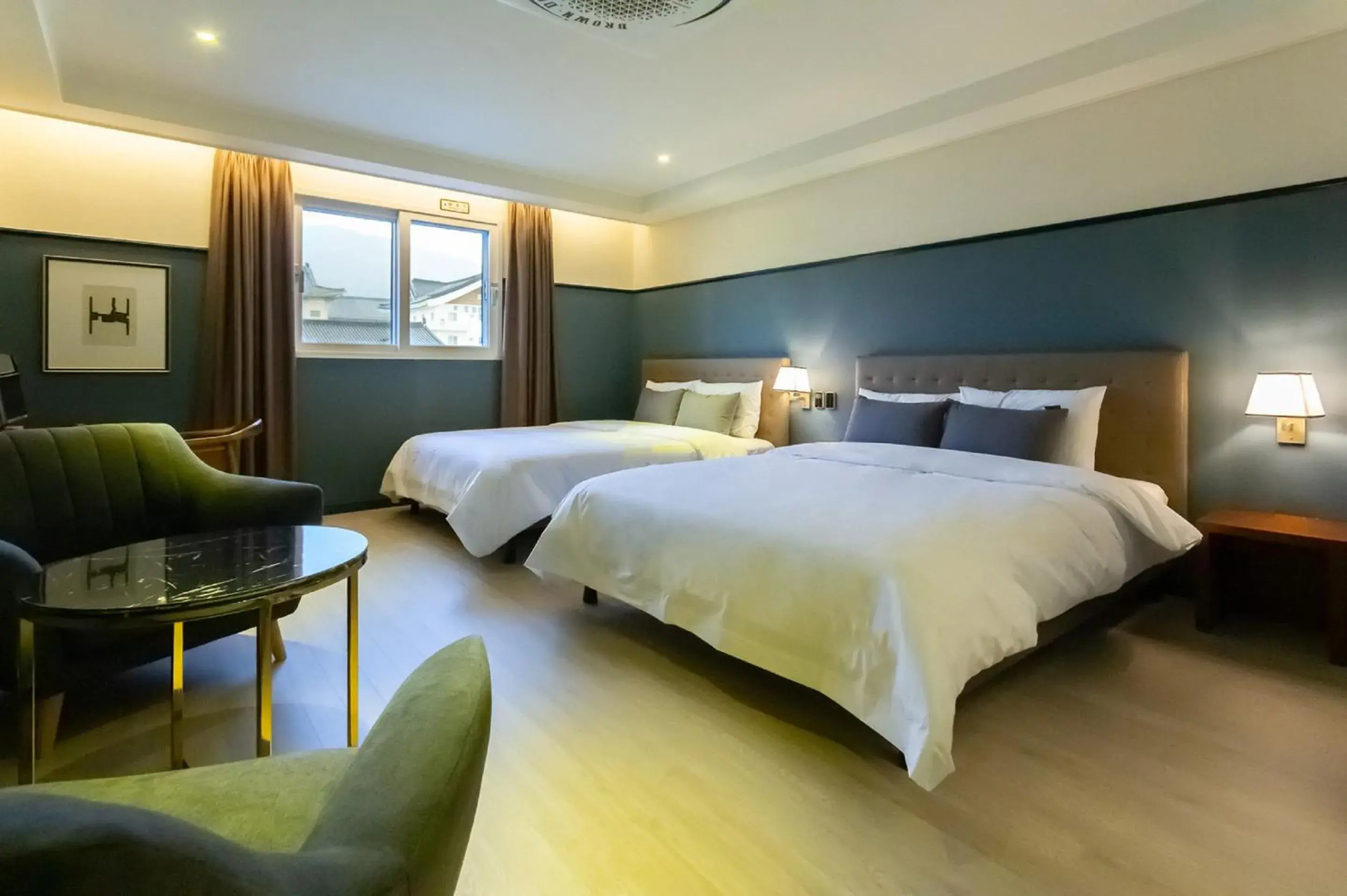 Superior Twin Room in Brown Dot Hotel Gyeongju Superior Twin Room in Brown Dot Hotel Gyeongju