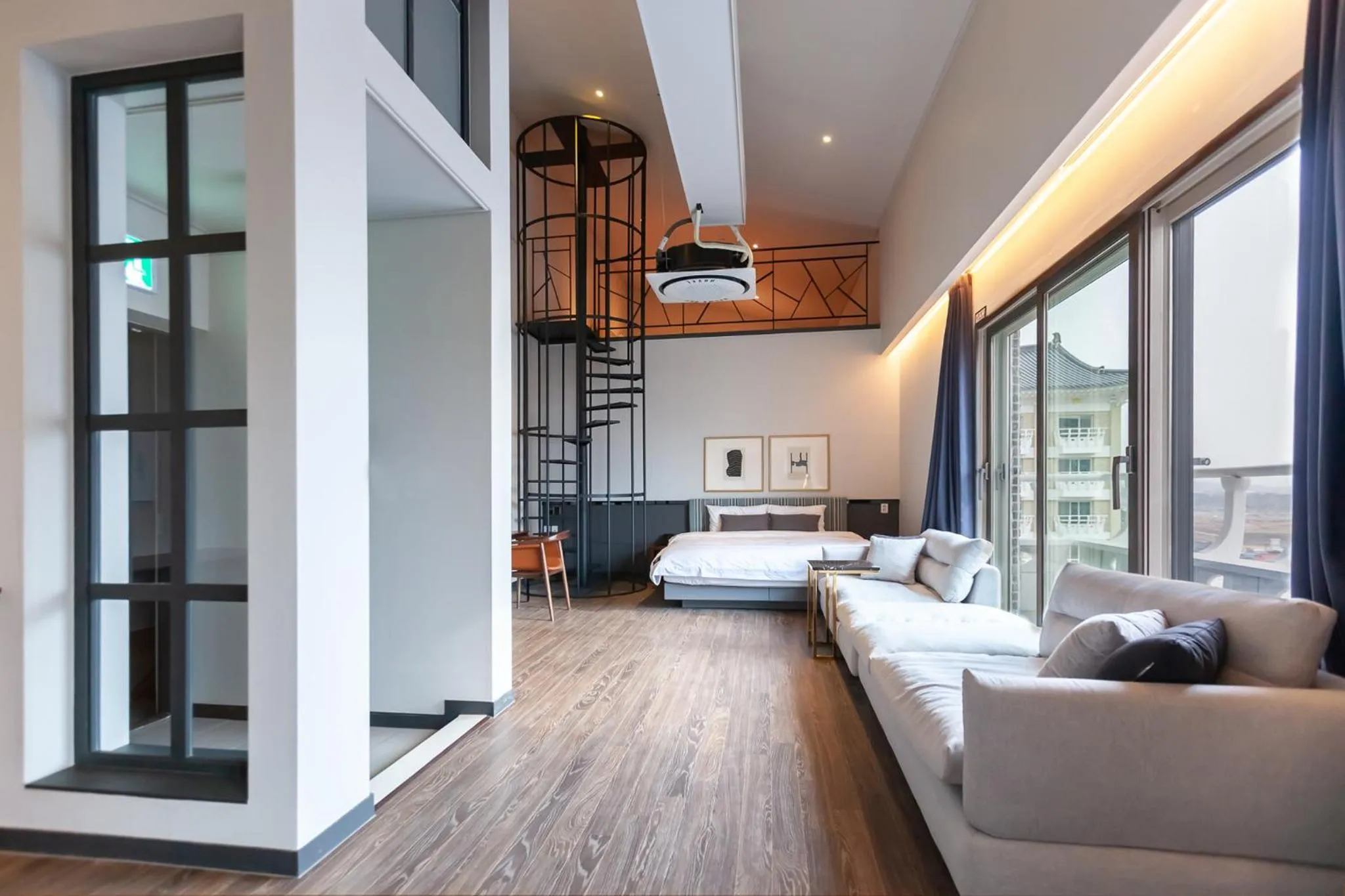 Bed in Brown Dot Hotel Gyeongju