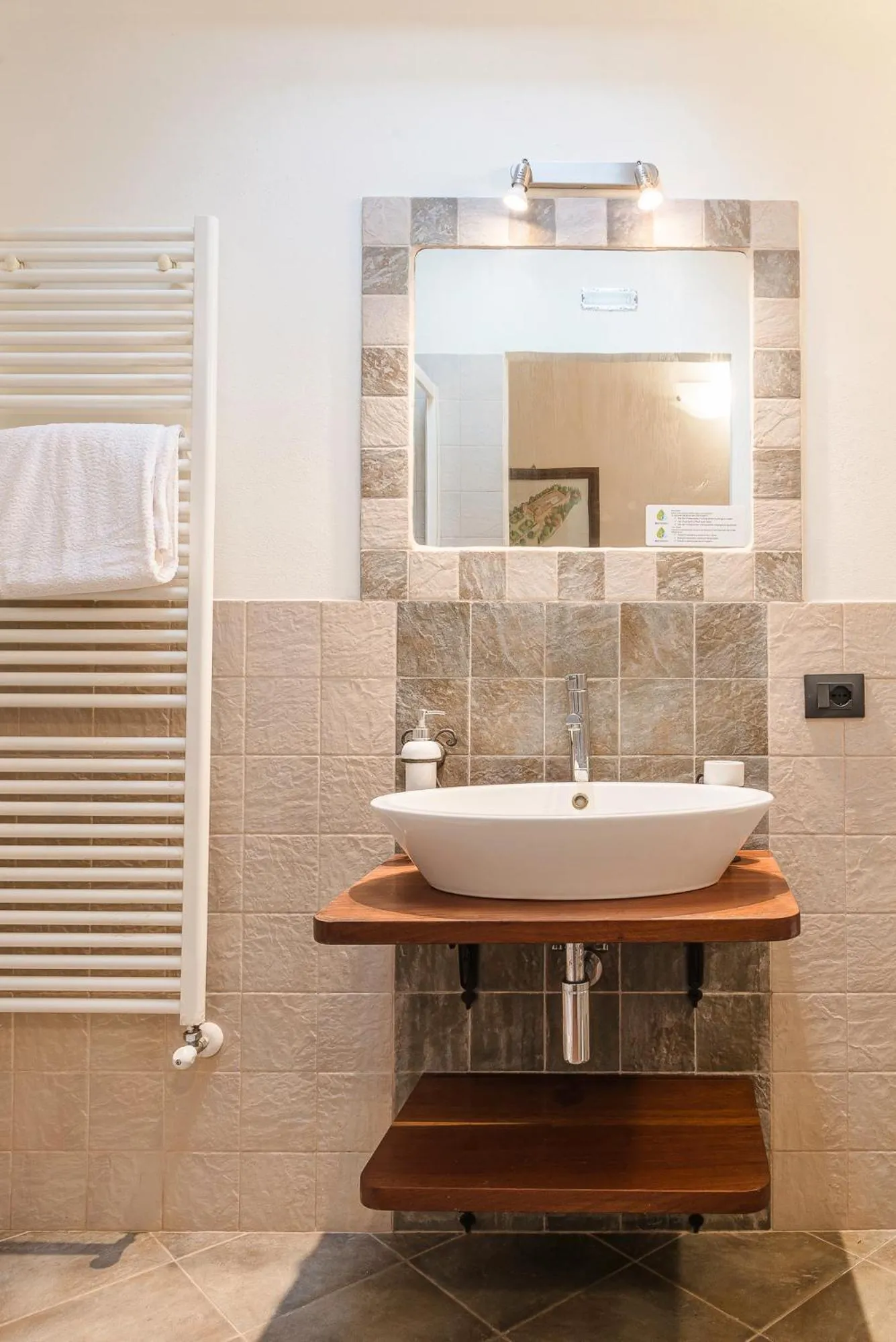 Bathroom in La Fornace di San Galgano