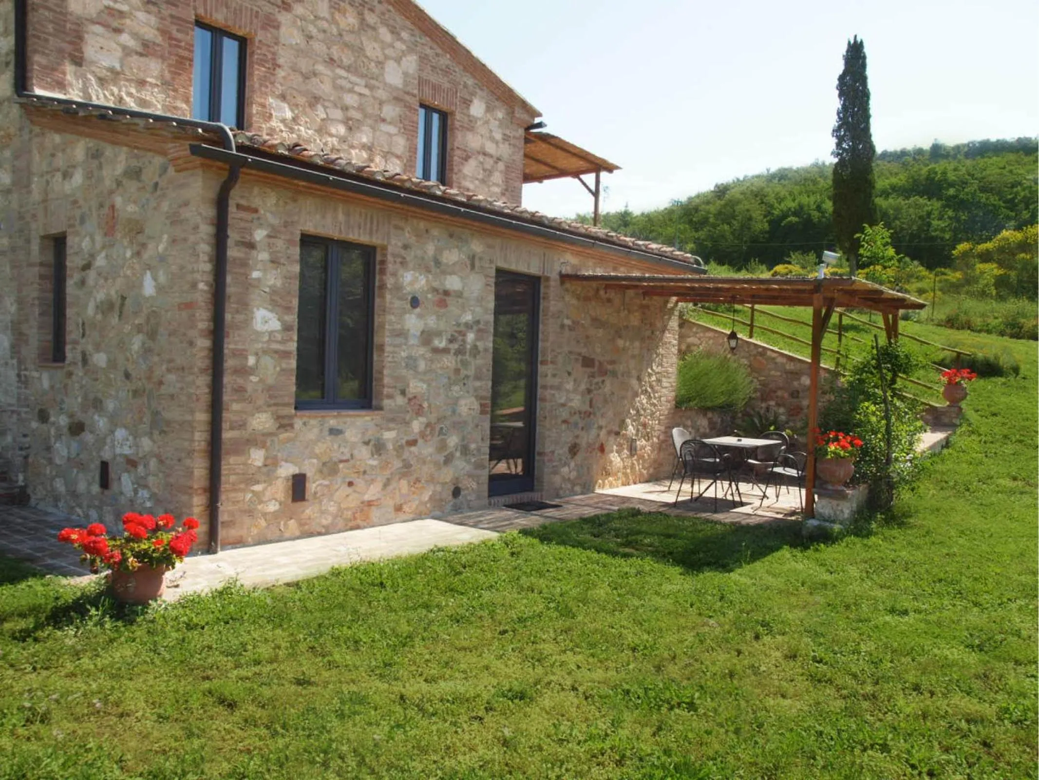 Patio in La Fornace di San Galgano