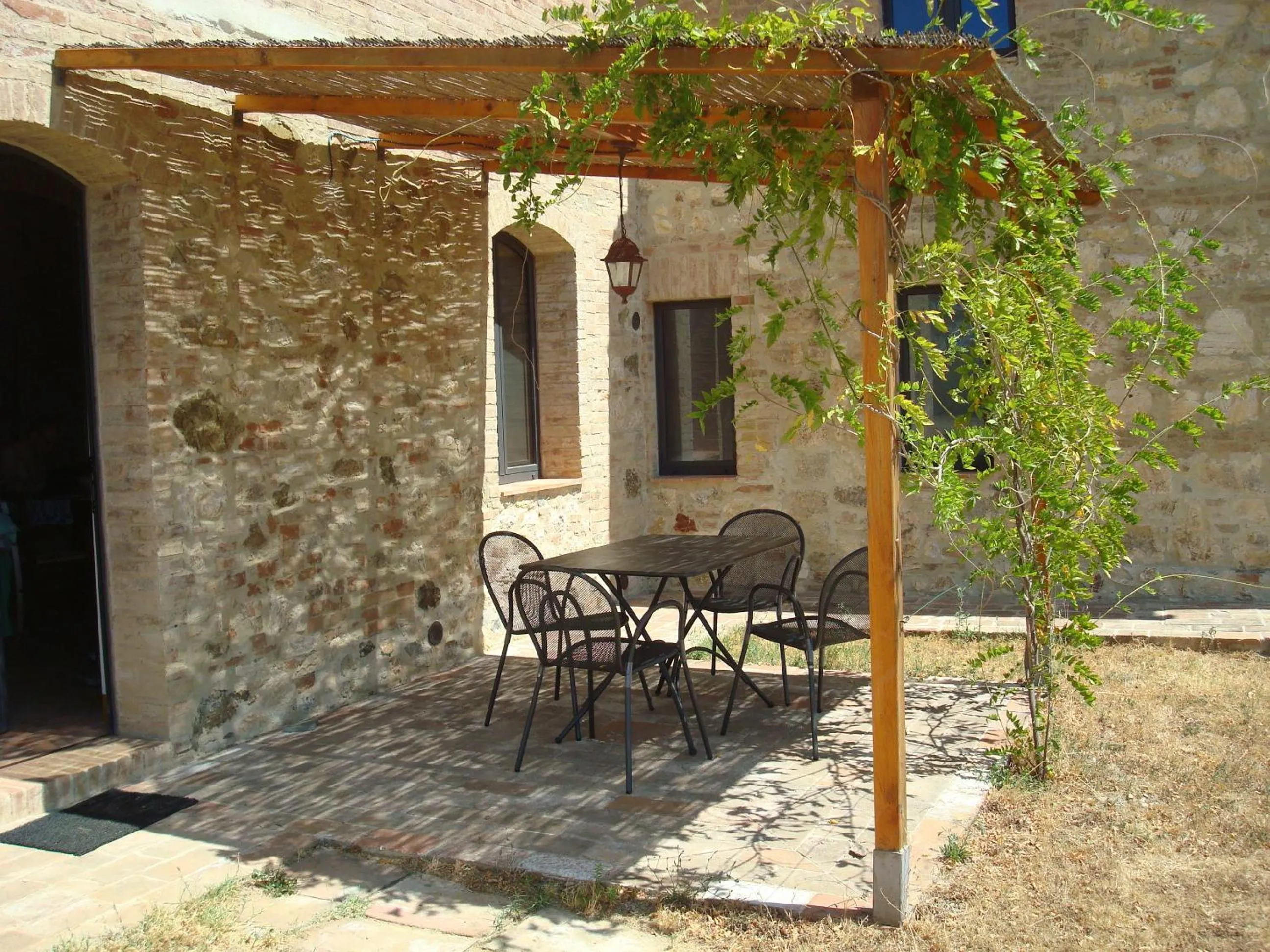 Patio in La Fornace di San Galgano