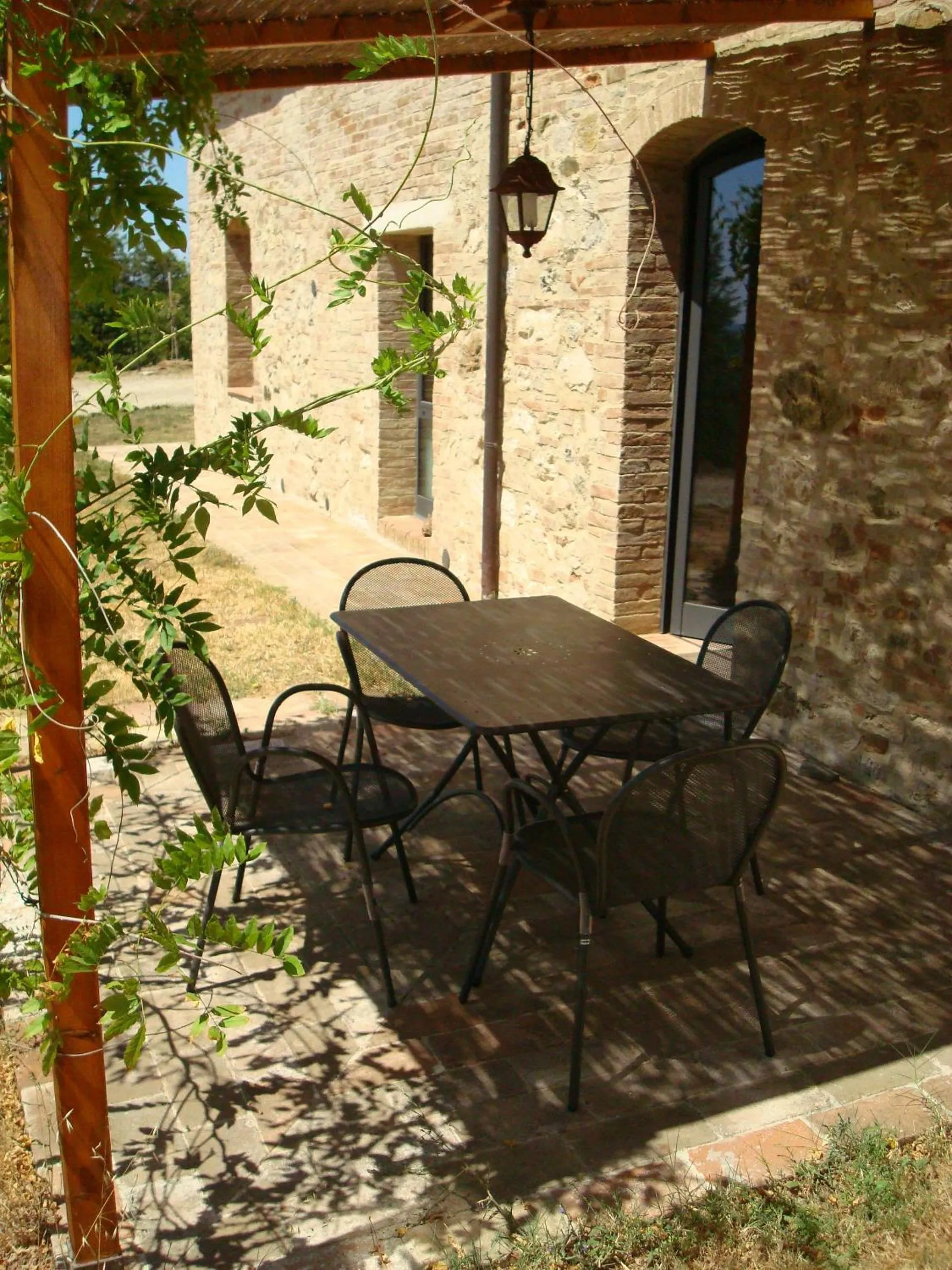 Patio in La Fornace di San Galgano