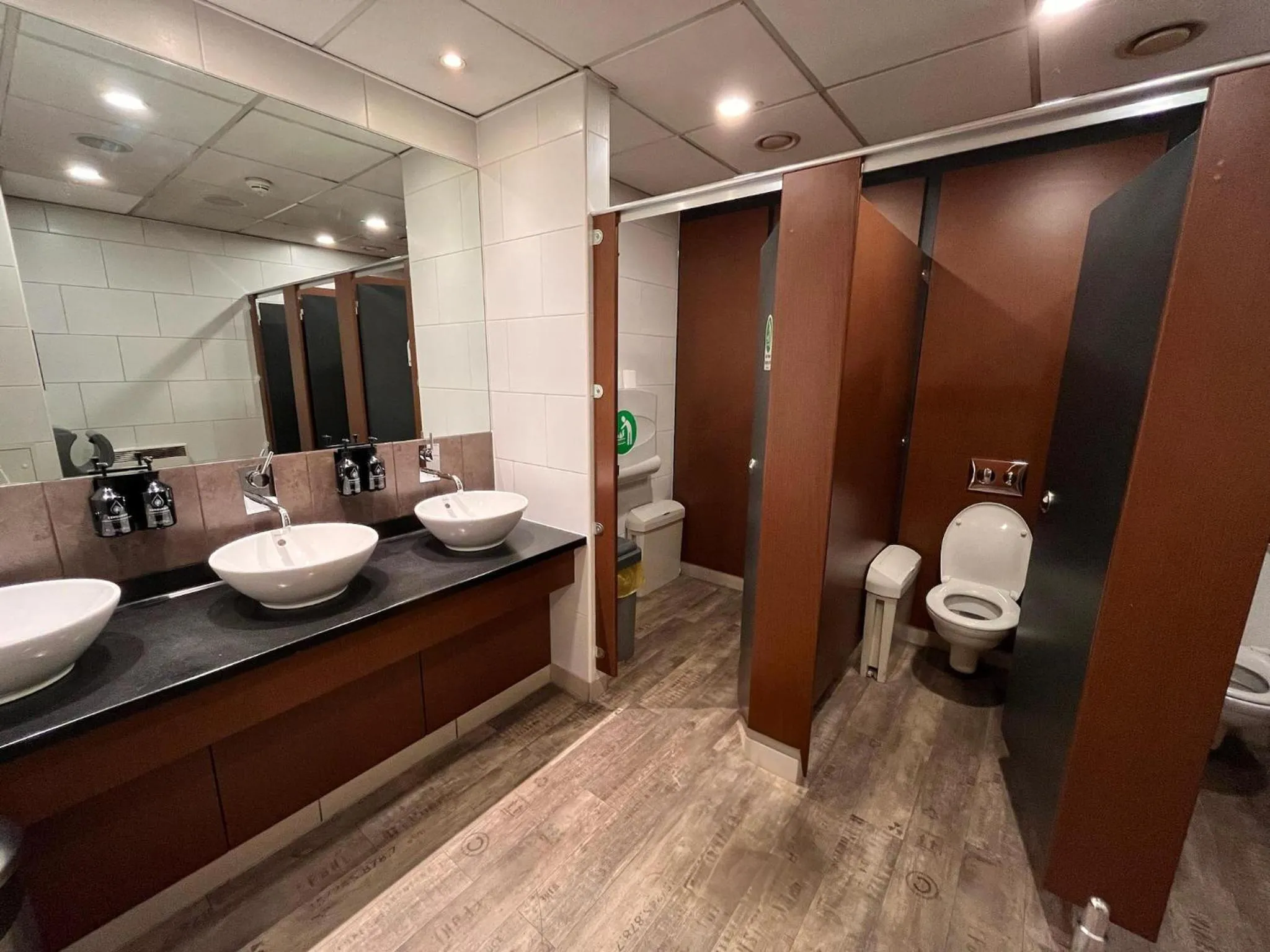 Toilet in pentahotel Birmingham