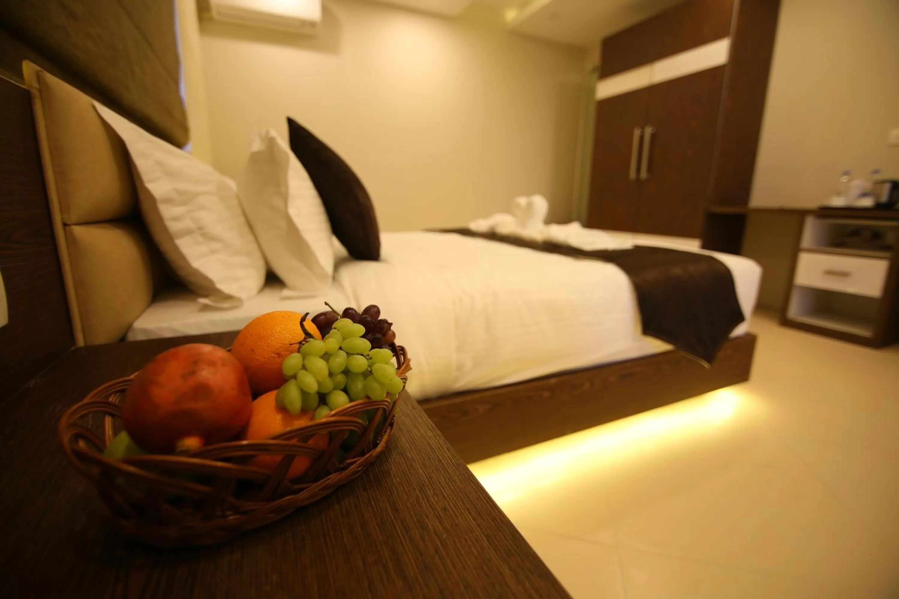 Bed in Hotel Le Sapphire