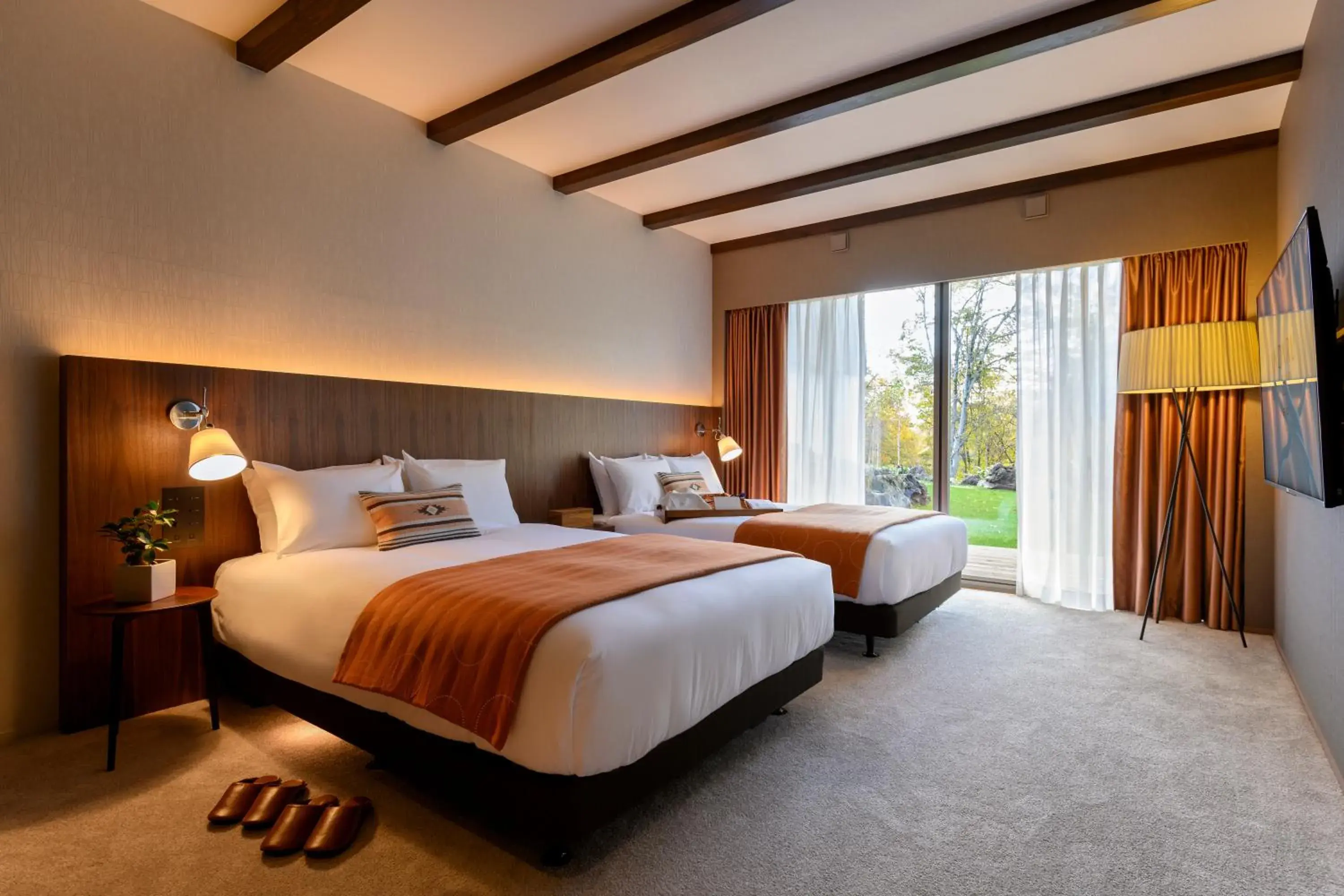 Bed in Andaru Collection Niseko Bed in Andaru Collection Niseko