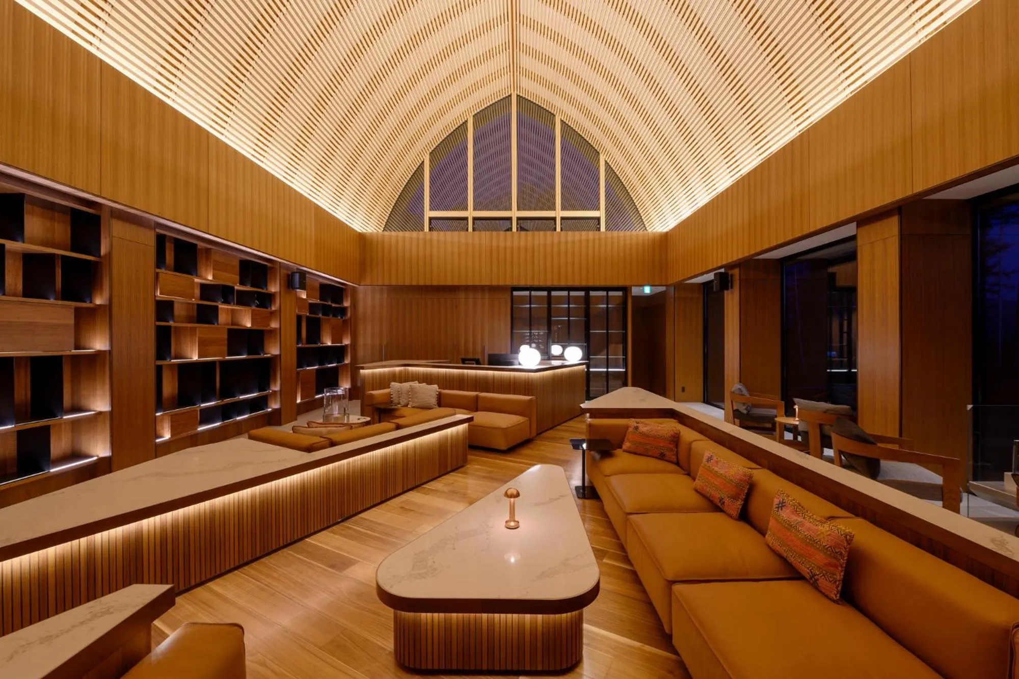 Communal lounge/ TV room in Andaru Collection Niseko