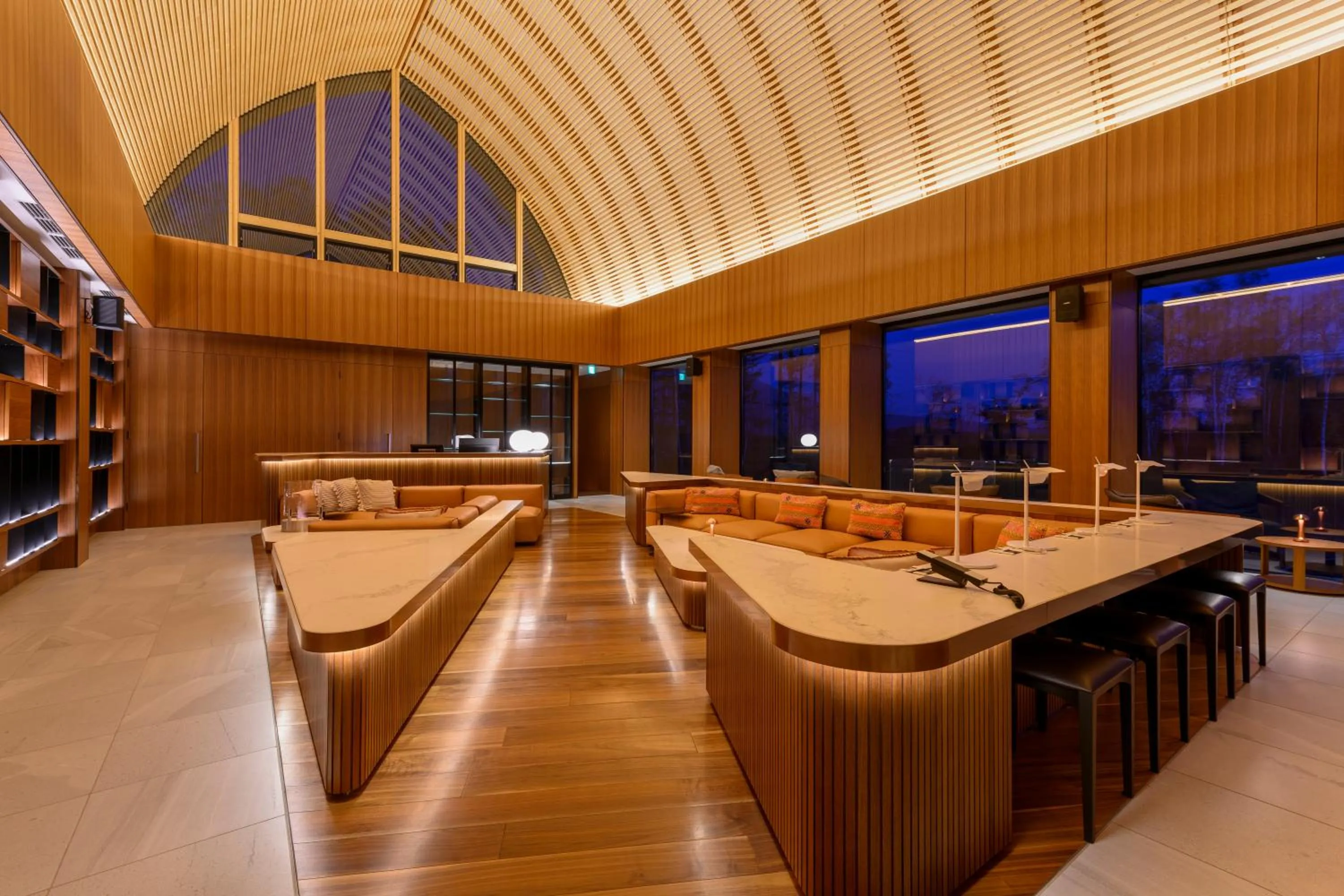 Communal lounge/ TV room in Andaru Collection Niseko