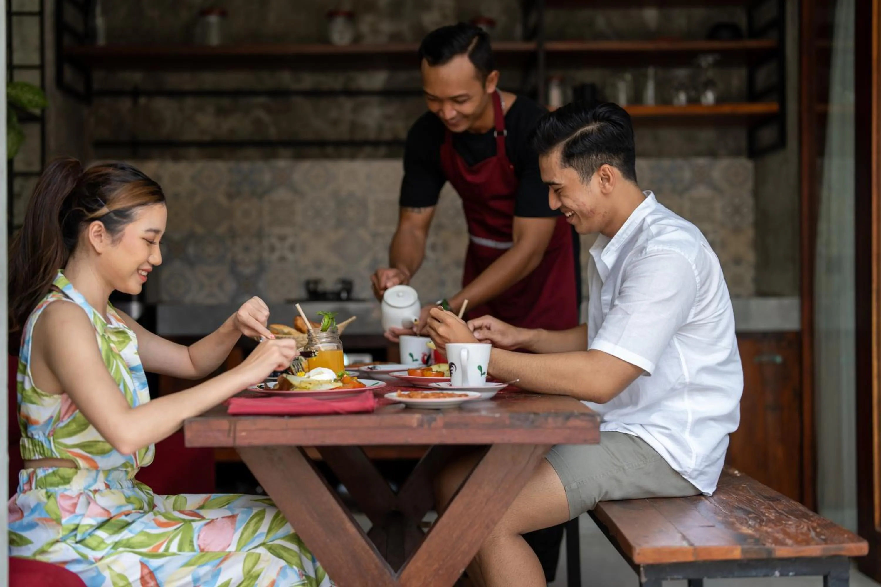 People in Vinna Villa Seminyak by The Wina Resorts
