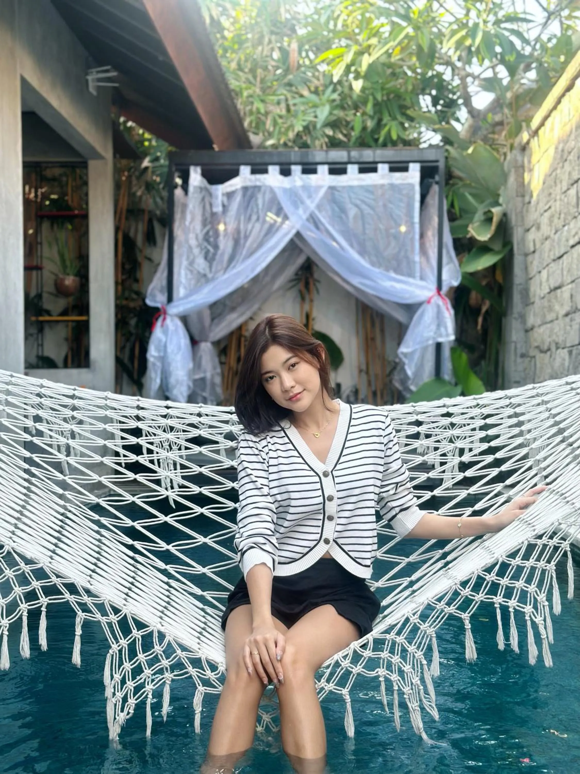 Pool view in Vinna Villa Seminyak by The Wina Resorts