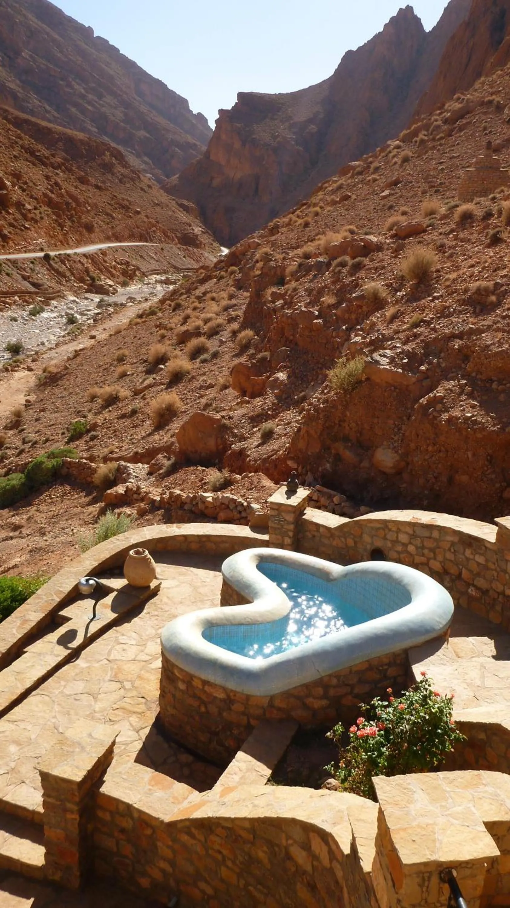 Decorative detail in Auberge Le Festival Todra Gorge