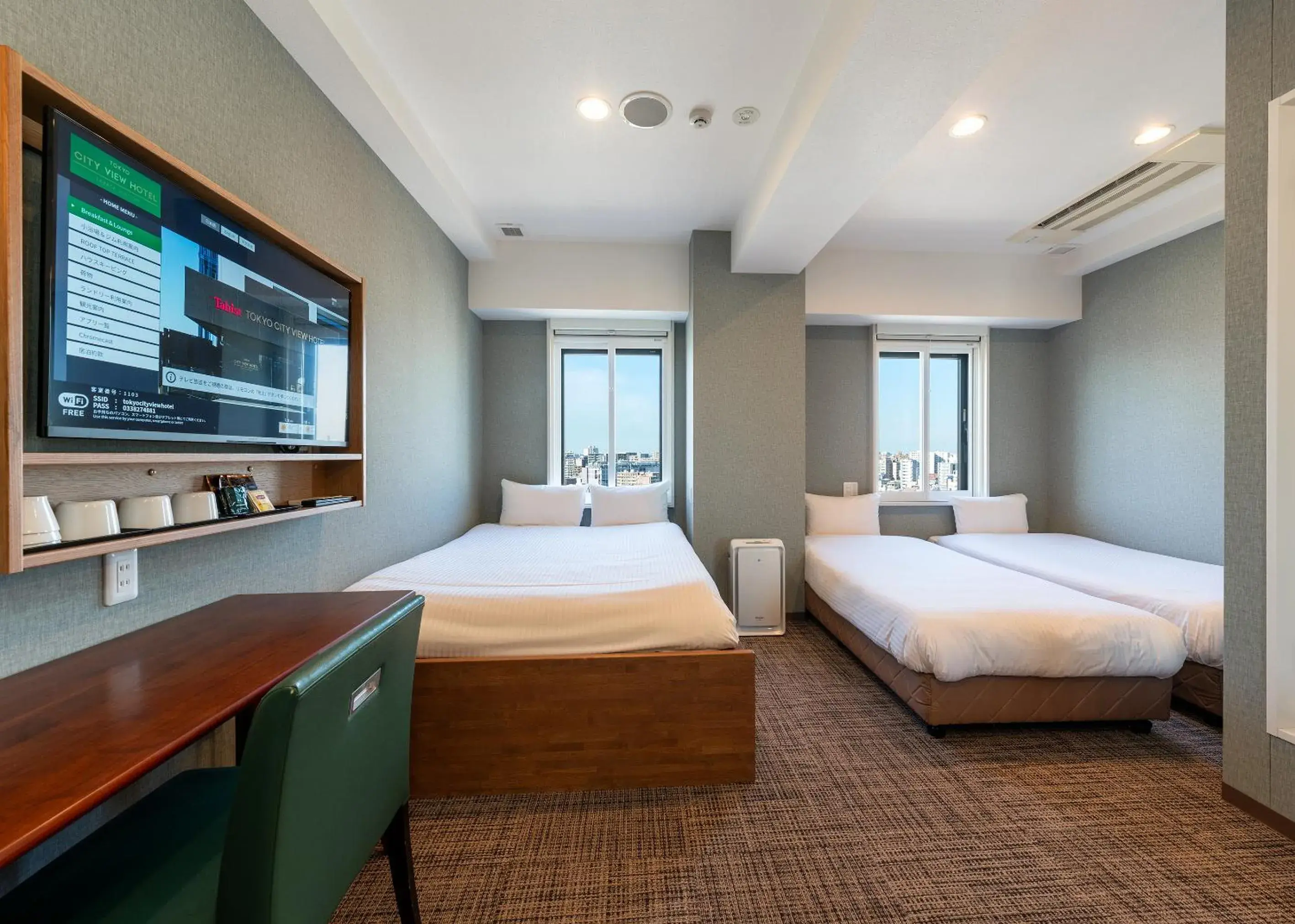 Photo of the whole room, Bed in Tabist TOKYO CITY VIEW HOTEL Photo of the whole room, Bed in Tabist TOKYO CITY VIEW HOTEL