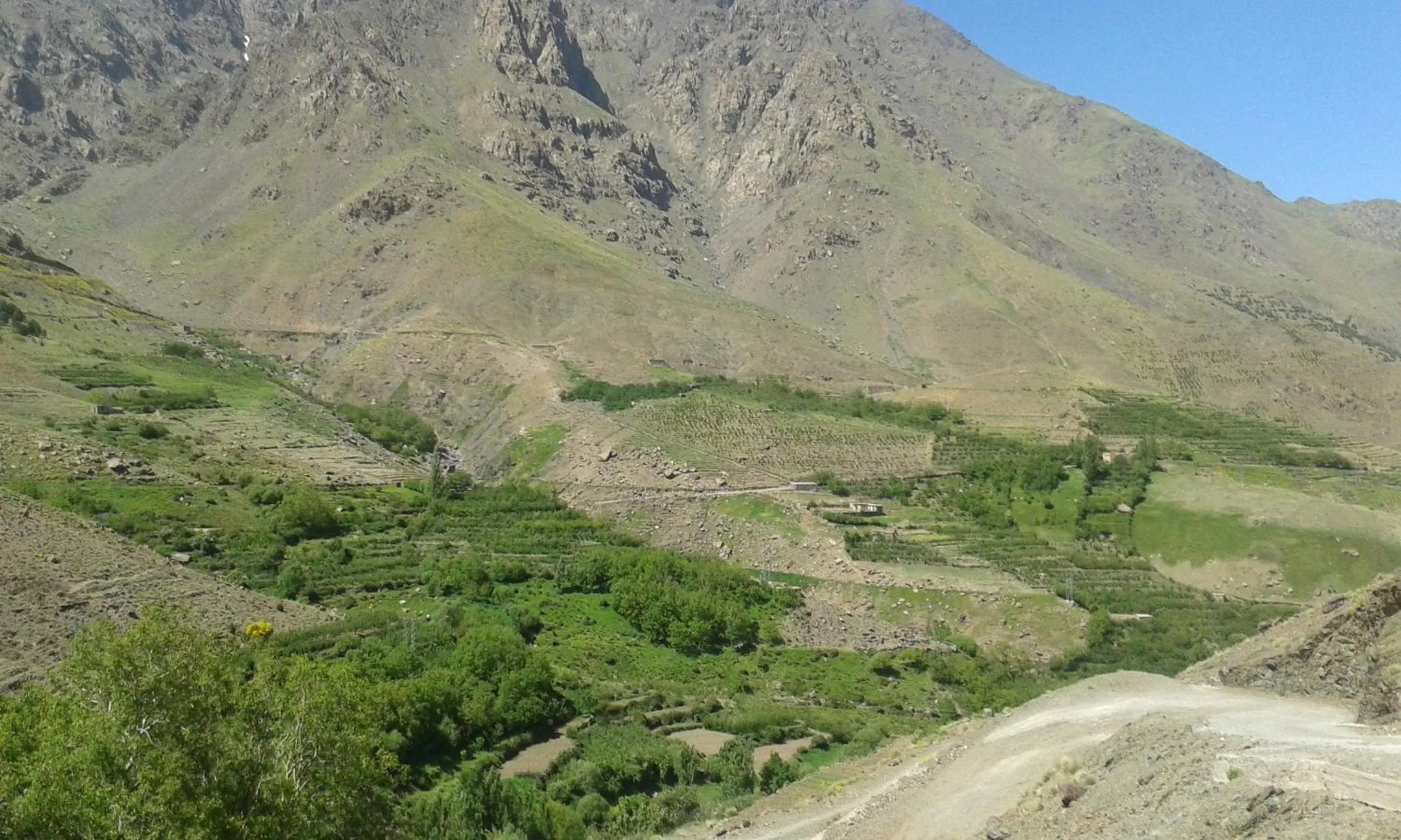 Natural landscape in Gite Angour Tacheddirt