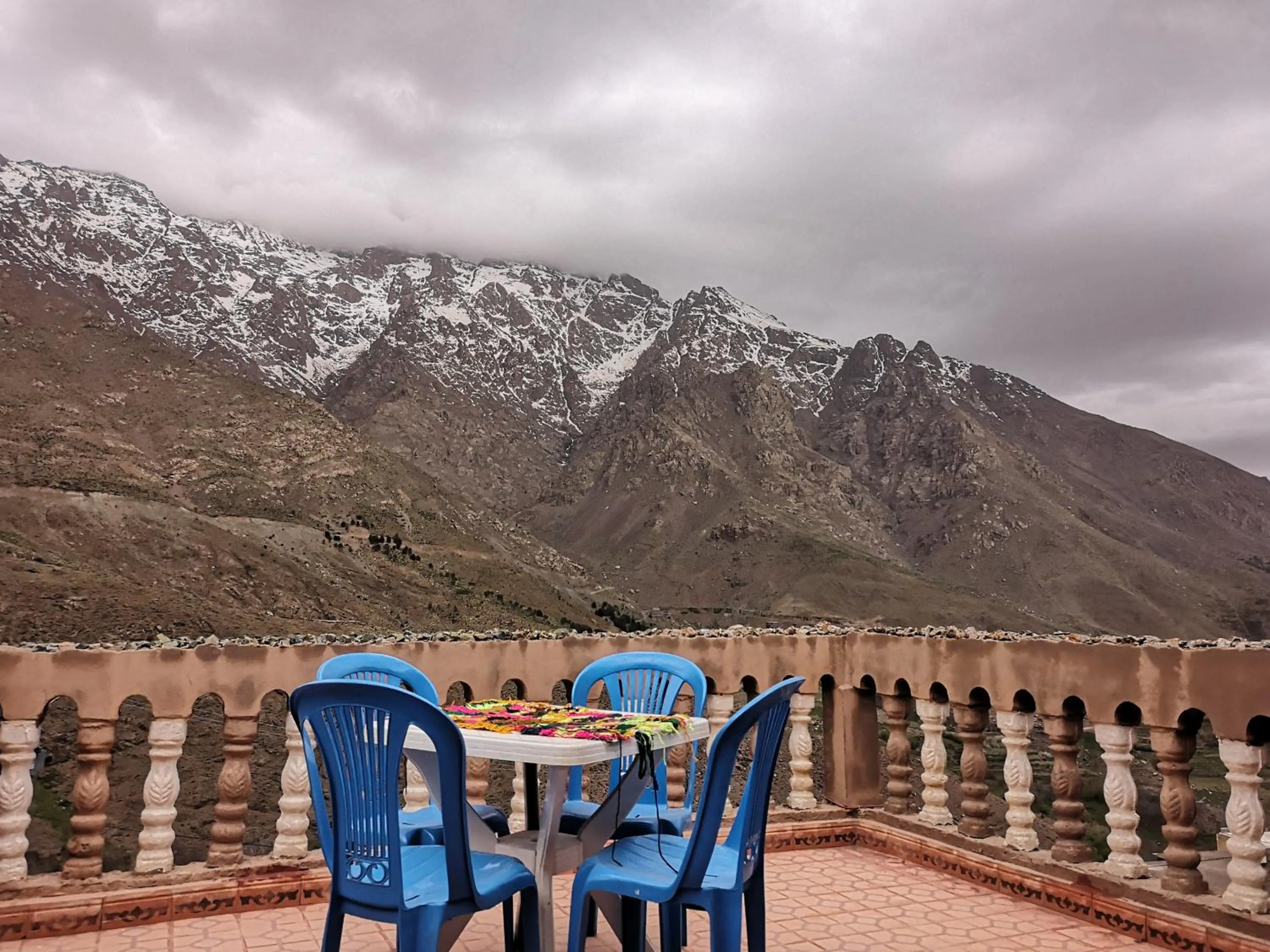 Balcony/Terrace in Gite Angour Tacheddirt