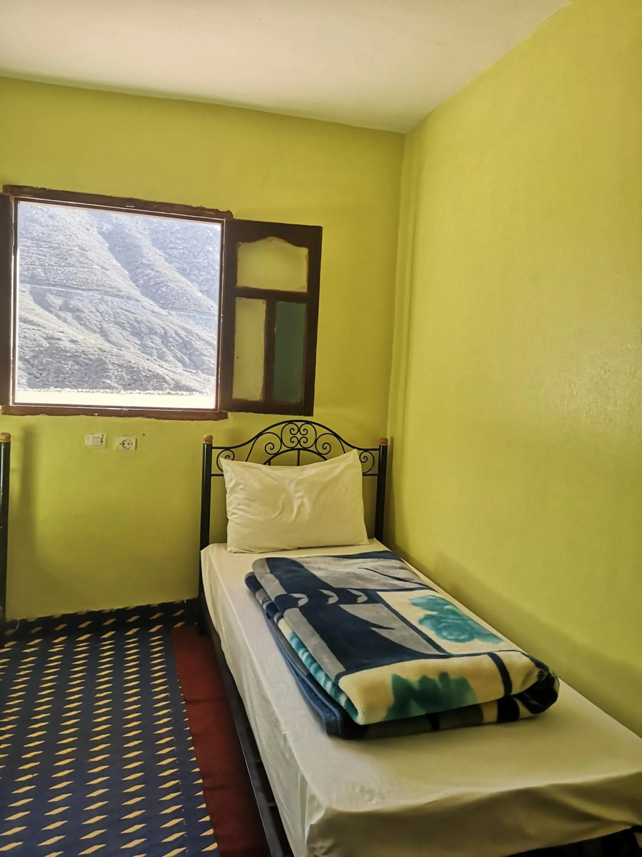 Bed in Gite Angour Tacheddirt