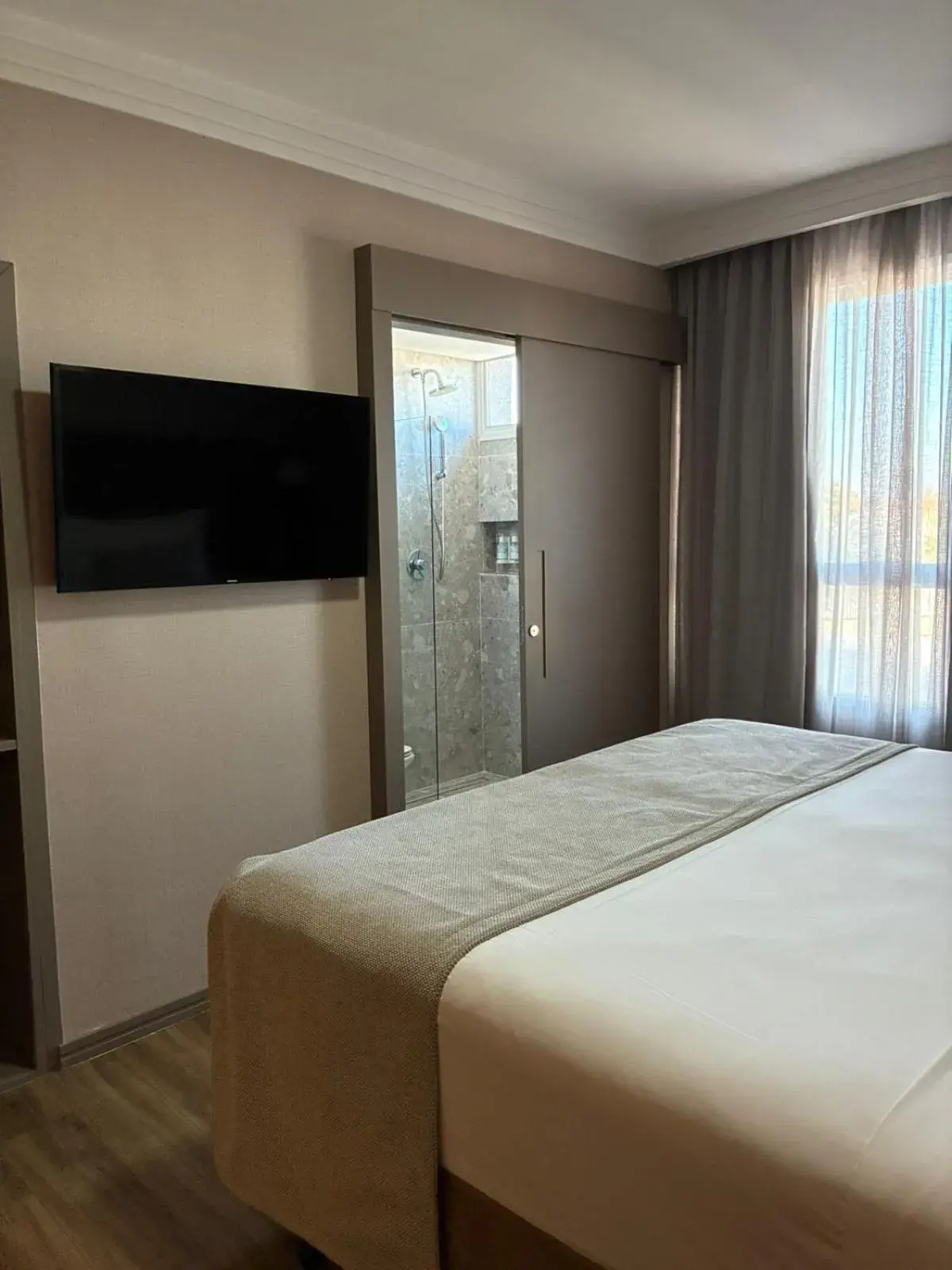 TV and multimedia, Bed in Hotel Florença TV and multimedia, Bed in Hotel Florença