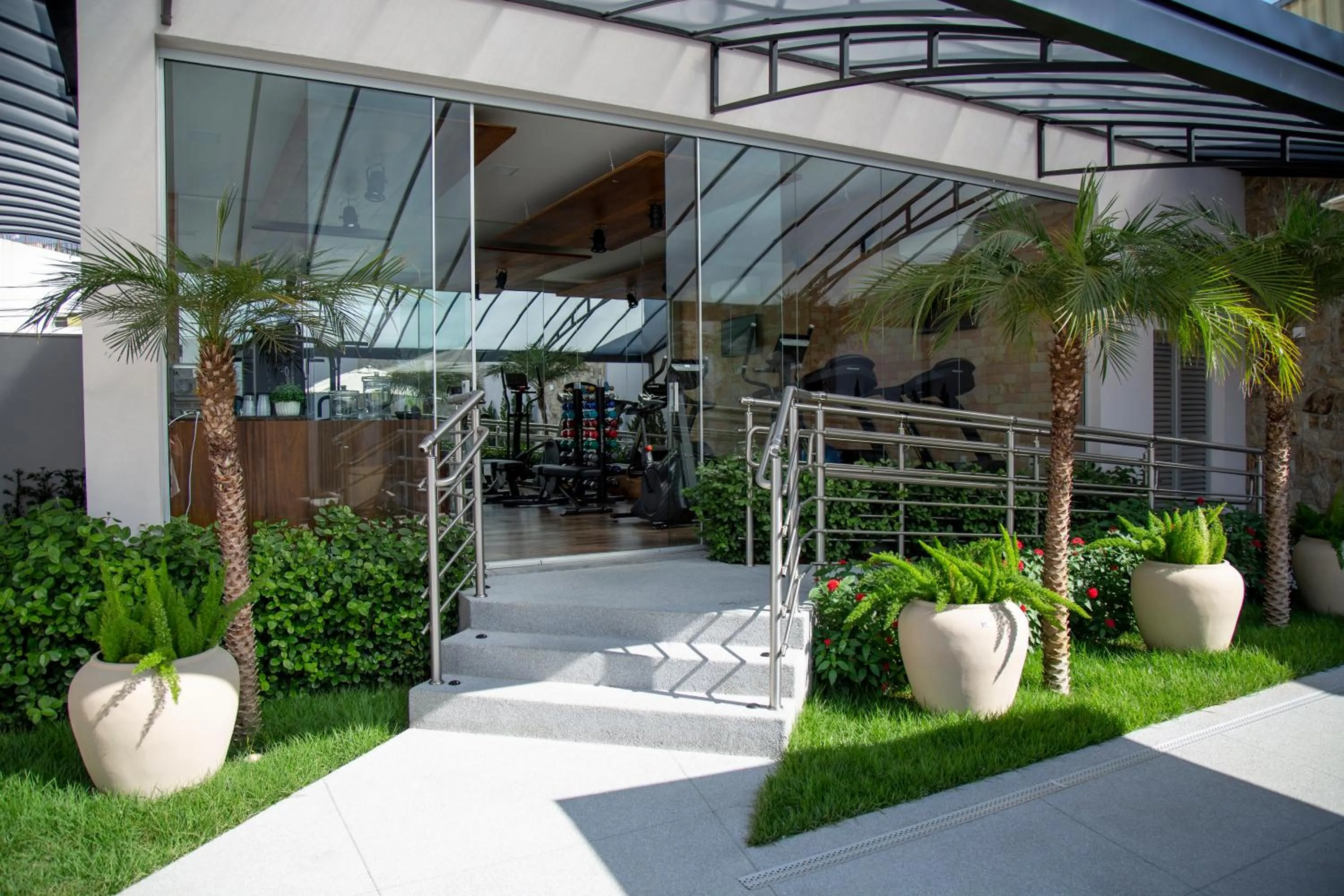 Fitness centre/facilities in Hotel Florença