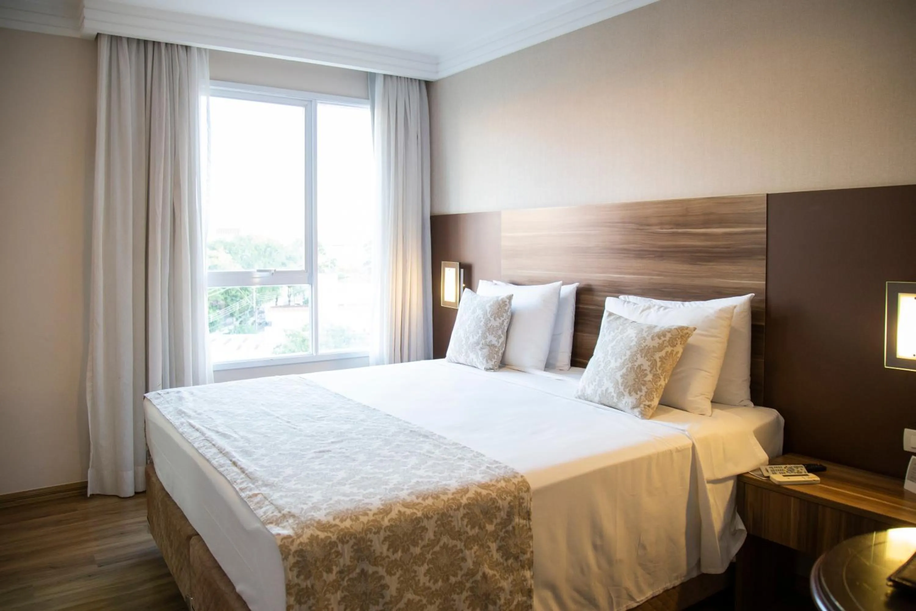 Bed in Hotel Florença