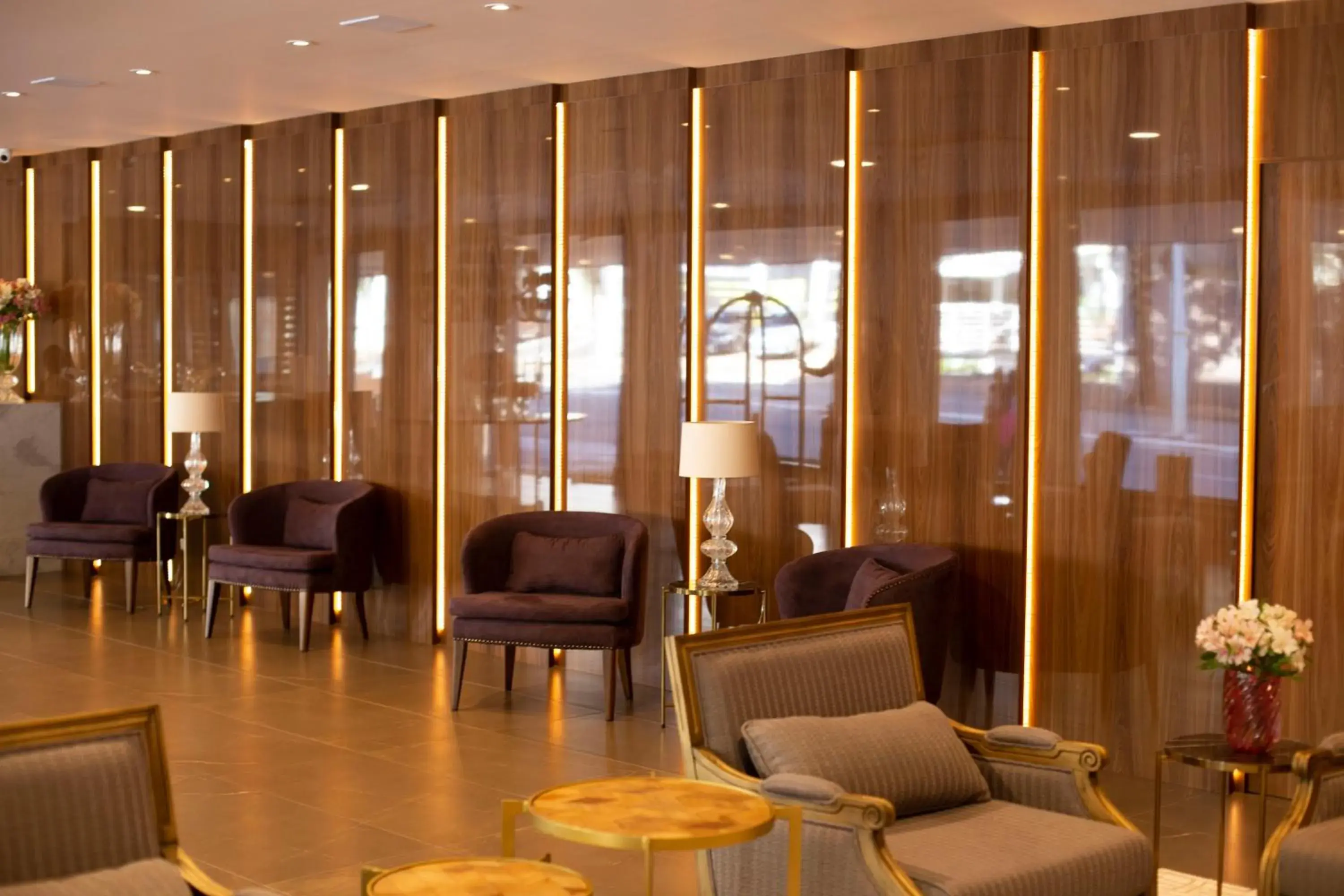 Lobby or reception in Hotel Florença Lobby or reception in Hotel Florença