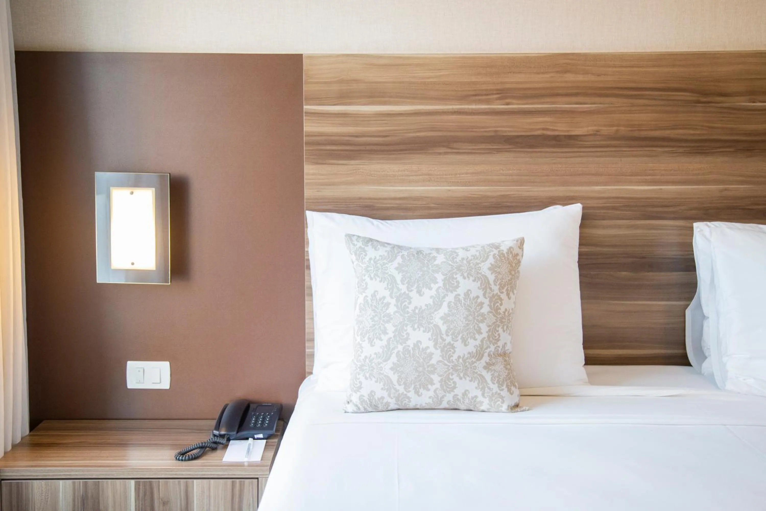 Bed in Hotel Florença