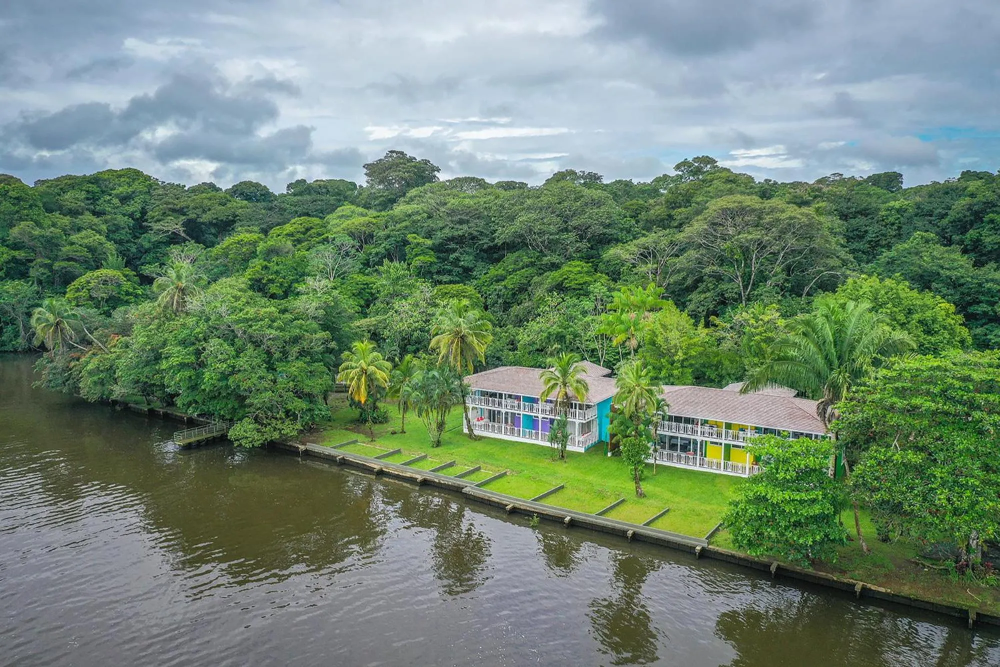 Natural landscape in Tortuga Lodge
