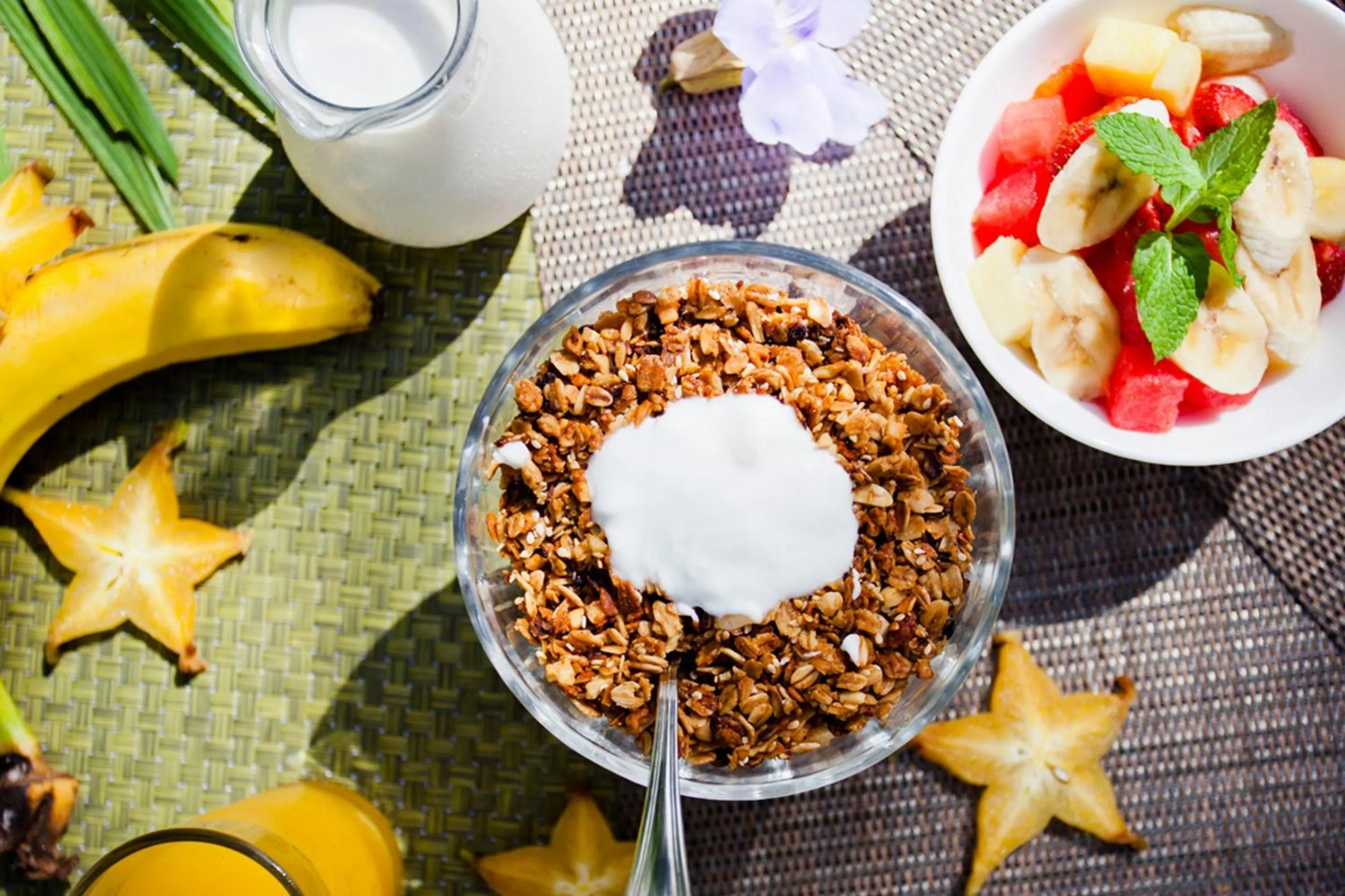 Breakfast in Tortuga Lodge