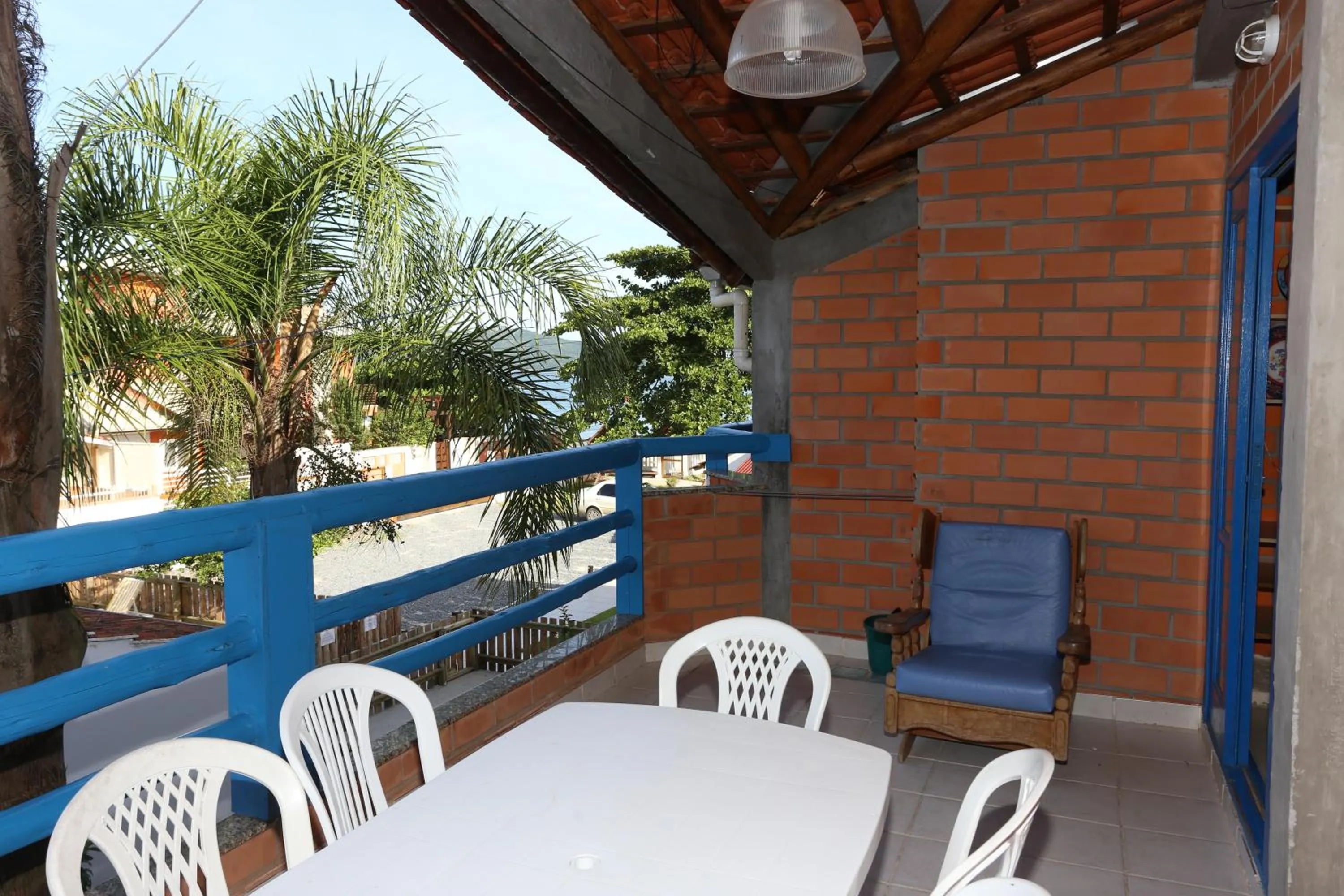 Seating area in Pousada Oceânica
