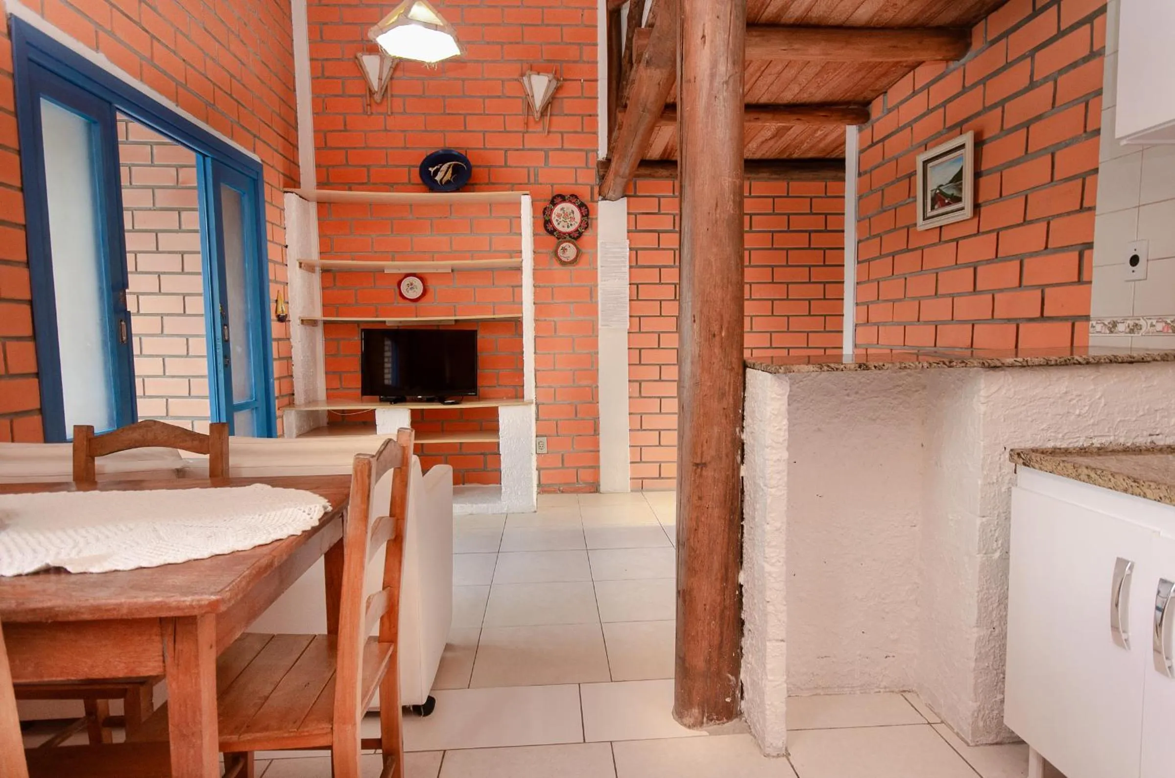 Dining area in Pousada Oceânica