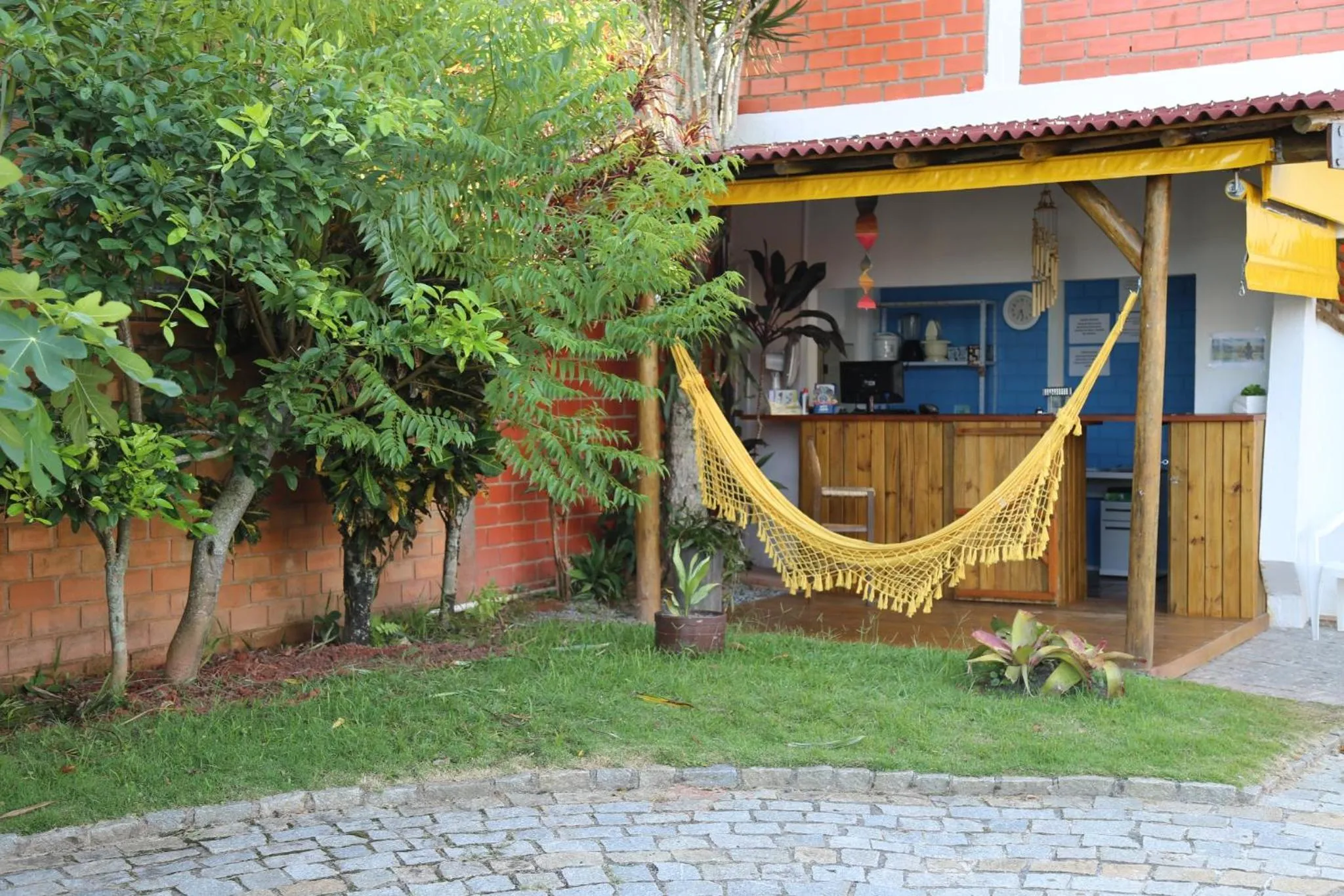 Lobby or reception in Pousada Oceânica
