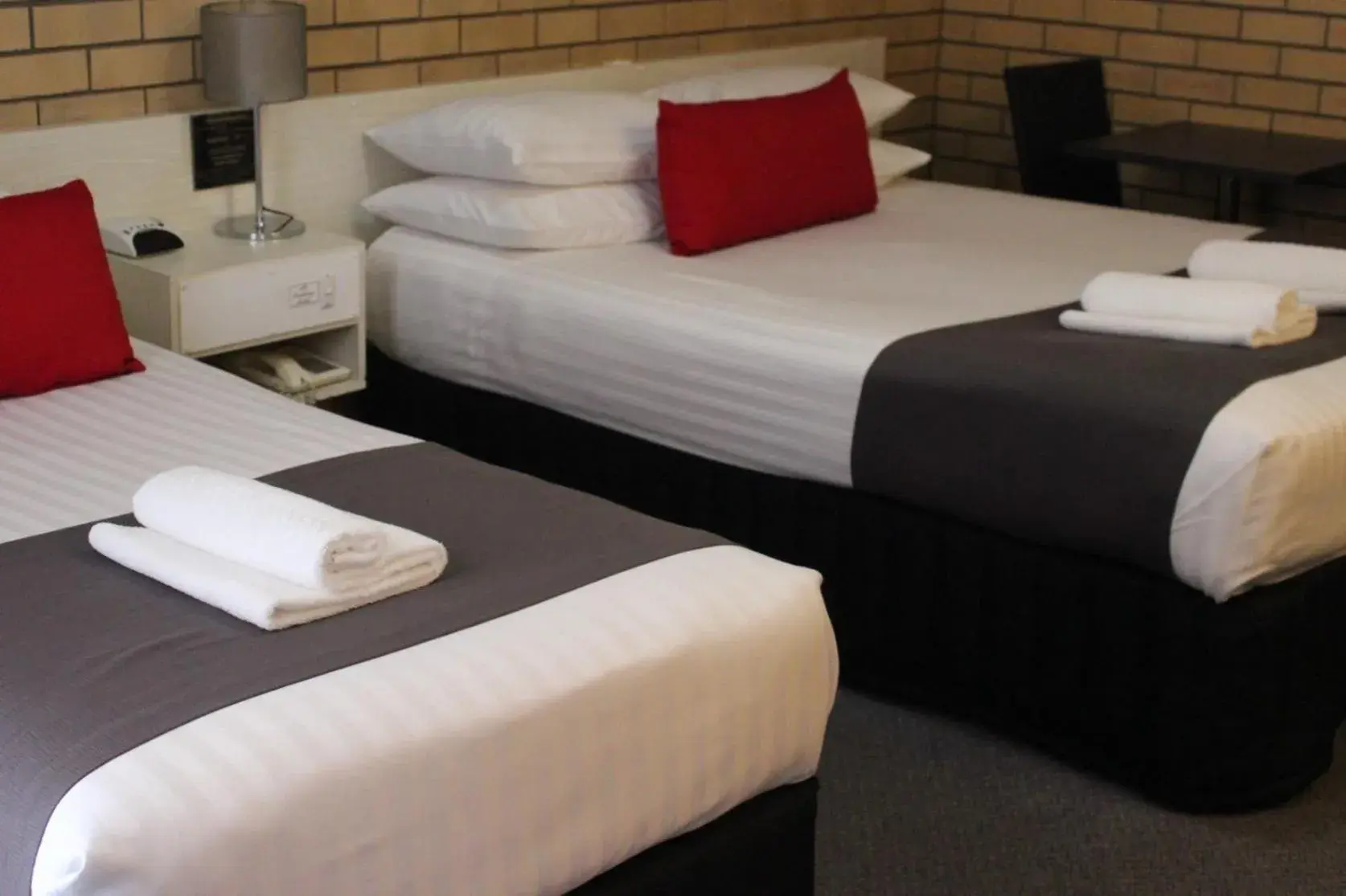 Bed in Golden Harvest Motor Inn Moree Bed in Golden Harvest Motor Inn Moree