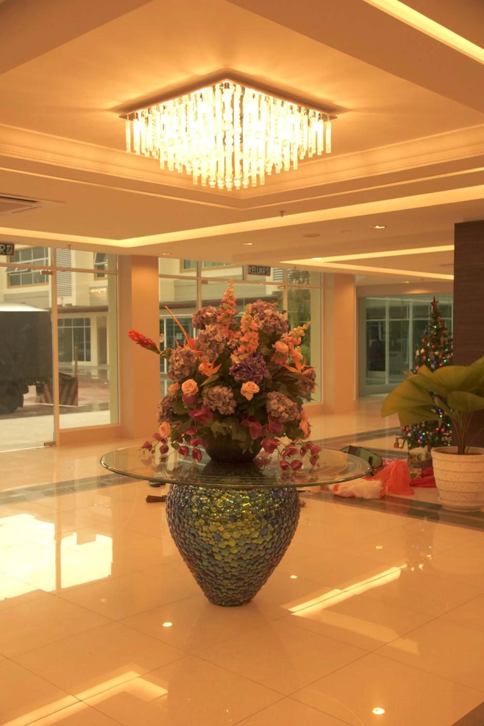 Decorative detail in MH Sentral Hotel Sg Siput