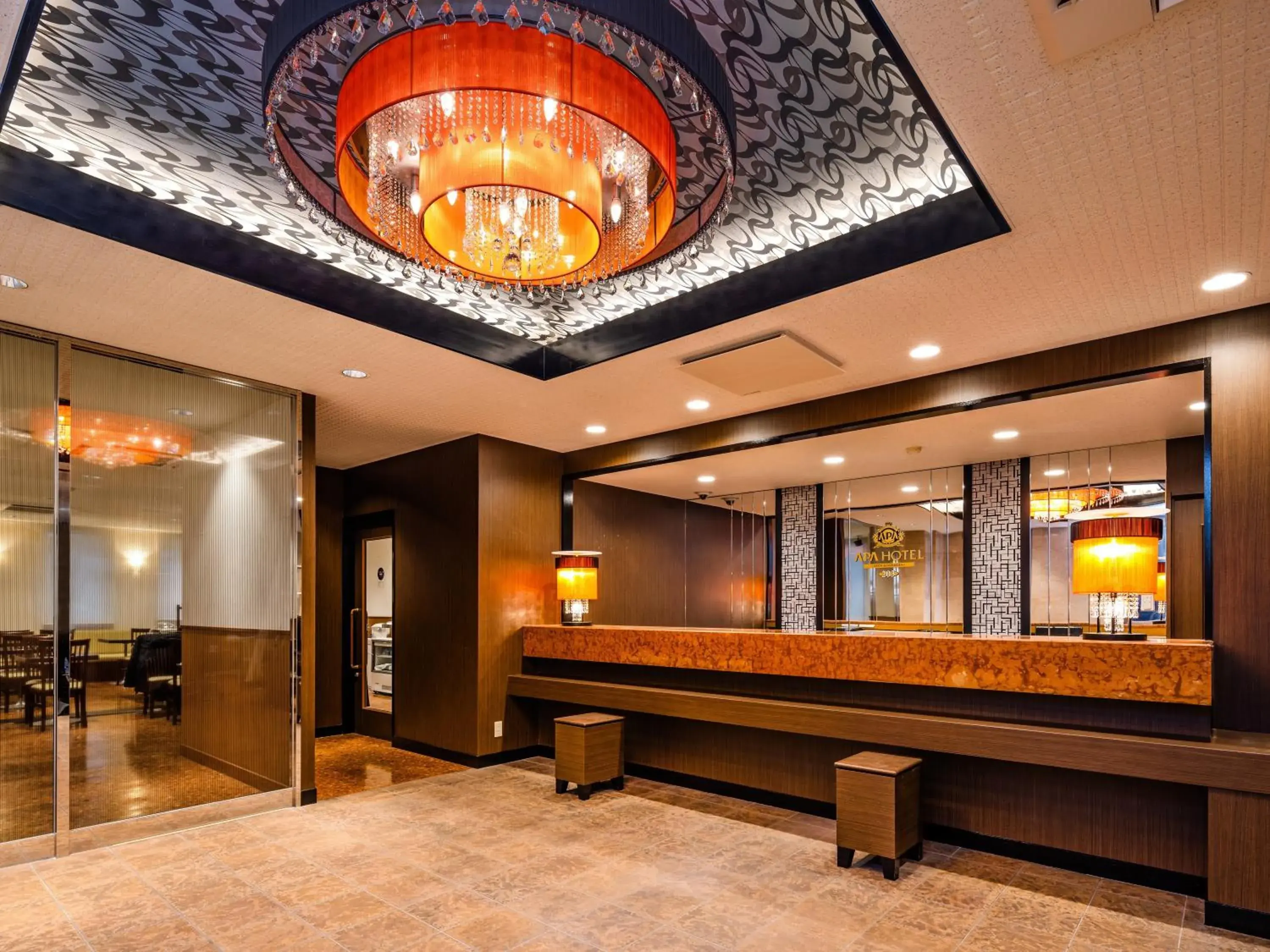 Lobby or reception in APA Hotel Akita Senshu Koen Lobby or reception in APA Hotel Akita Senshu Koen