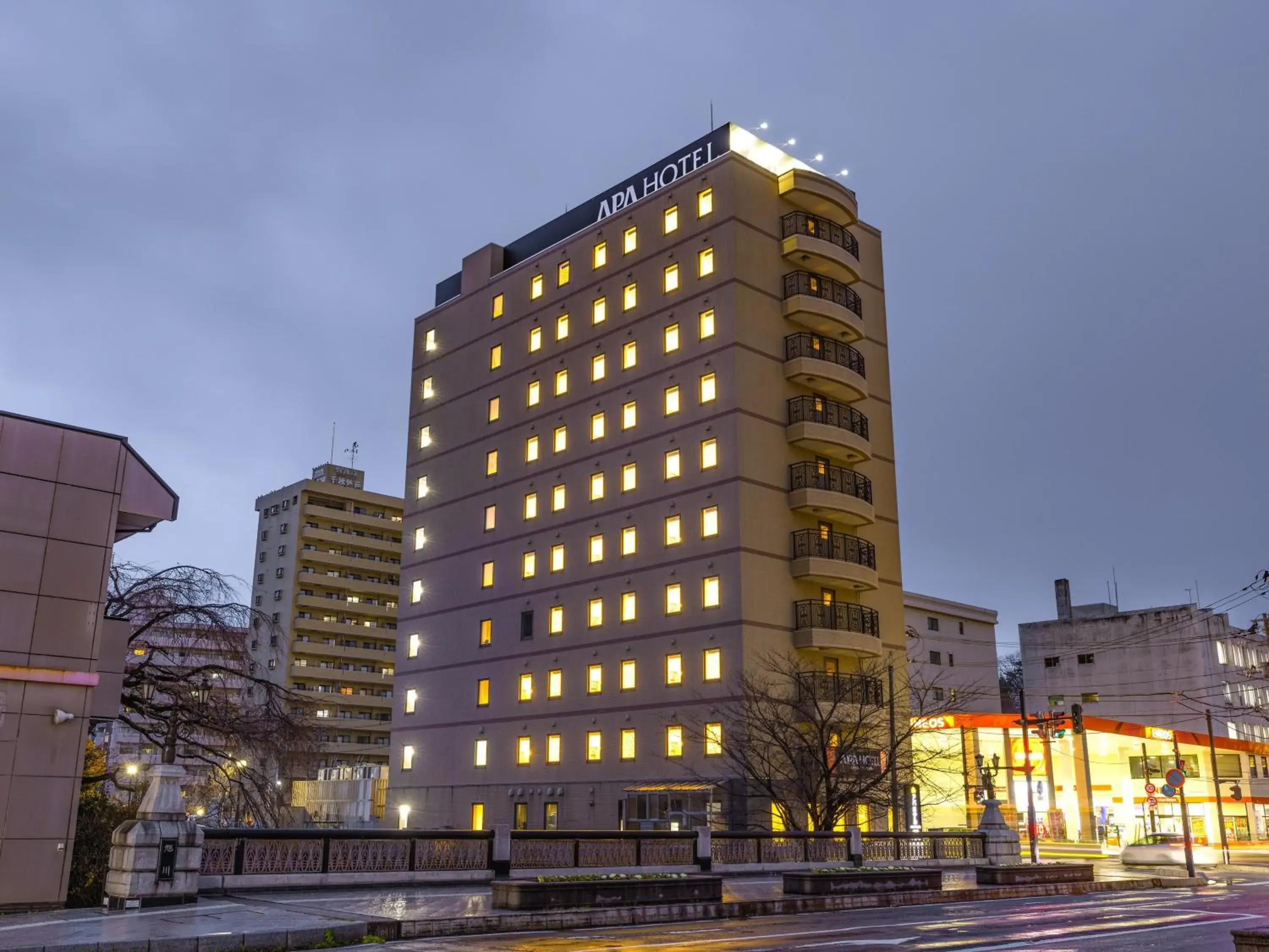 Property building in APA Hotel Akita Senshu Koen Property building in APA Hotel Akita Senshu Koen