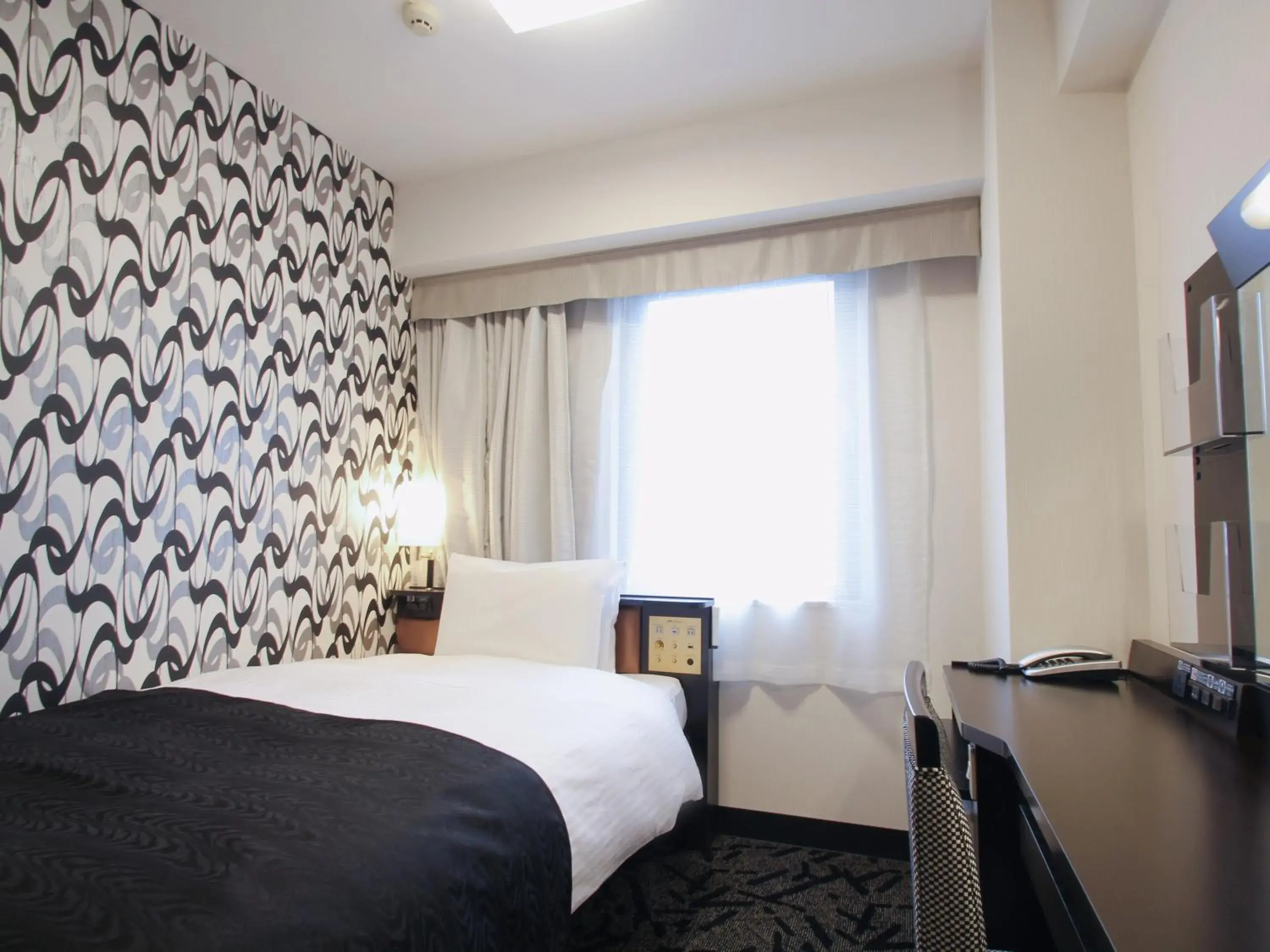 Photo of the whole room, Bed in APA Hotel Akita Senshu Koen Photo of the whole room, Bed in APA Hotel Akita Senshu Koen