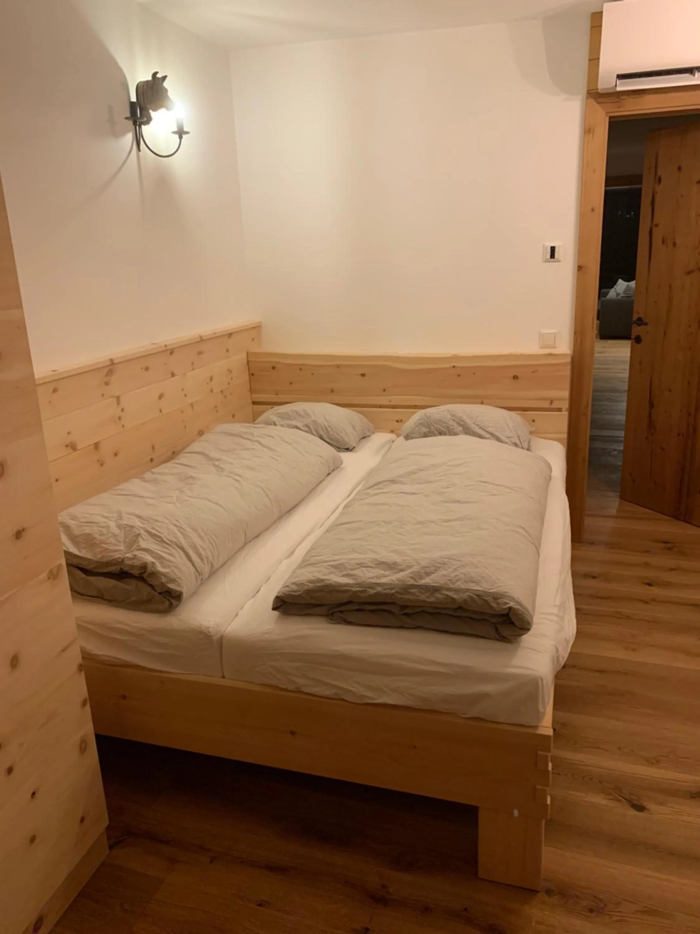 Bedroom, Bed in Villa Stiegl