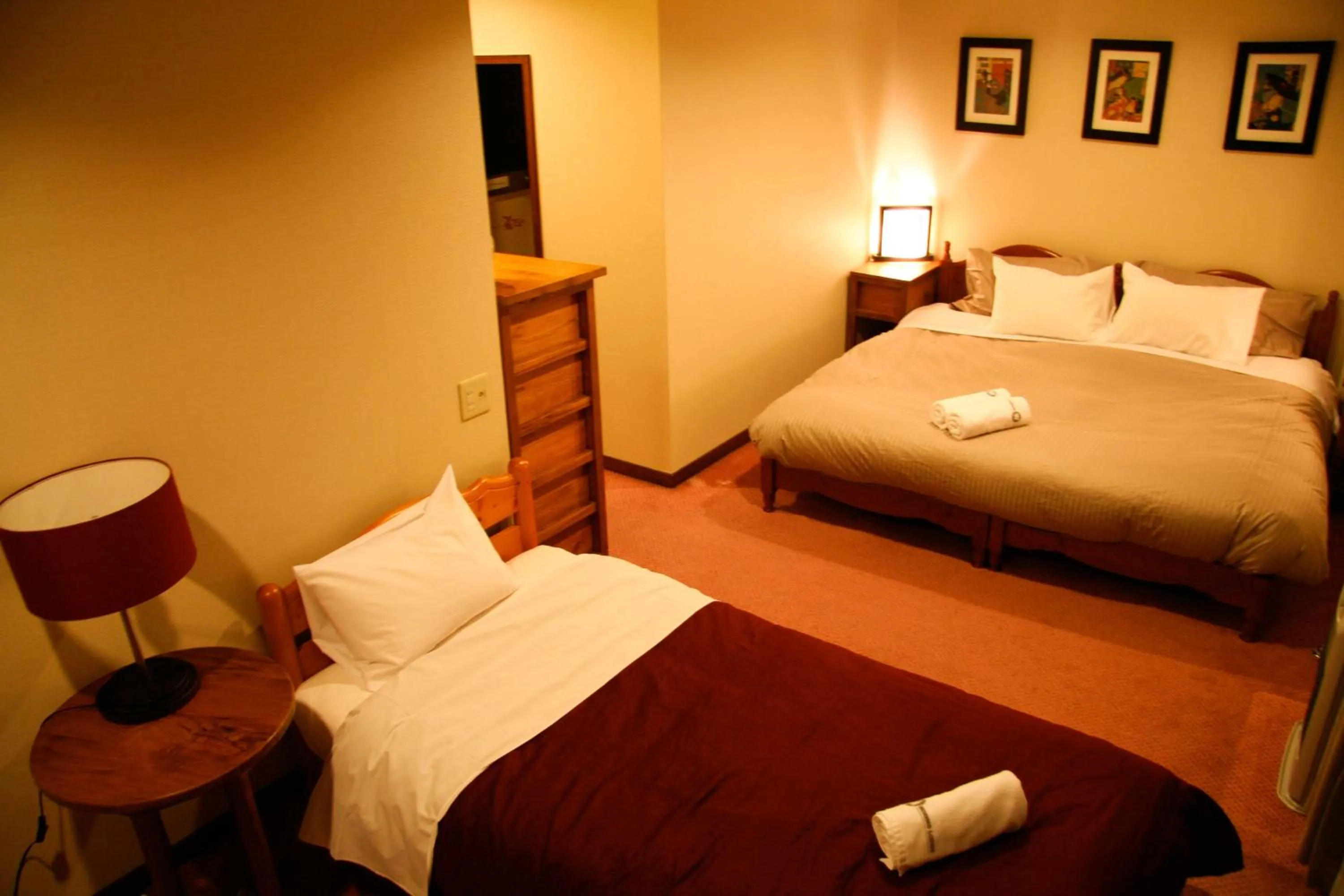 Bed in Morino Lodge - Hakuba