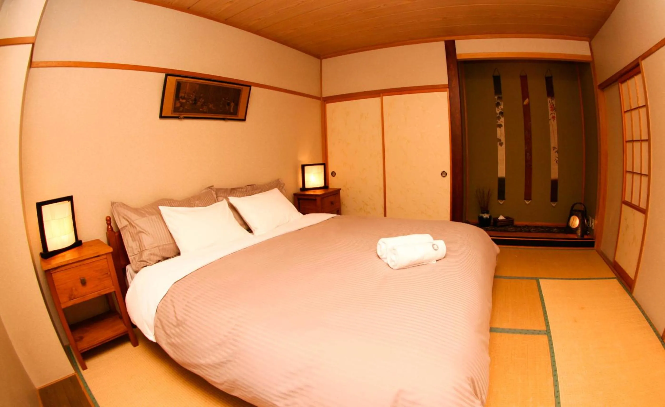 Photo of the whole room, Bed in Morino Lodge - Hakuba