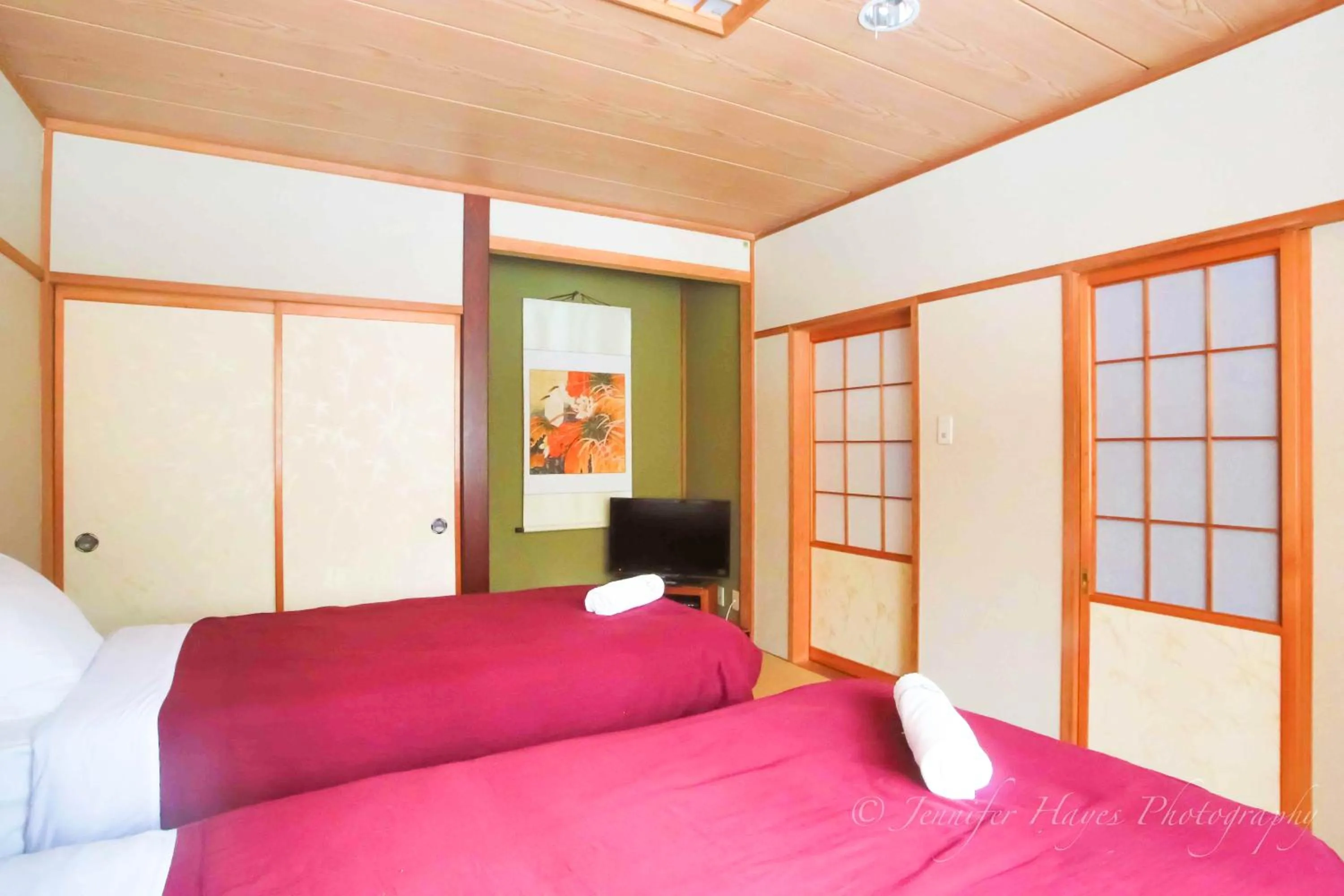 Photo of the whole room, Bed in Morino Lodge - Hakuba