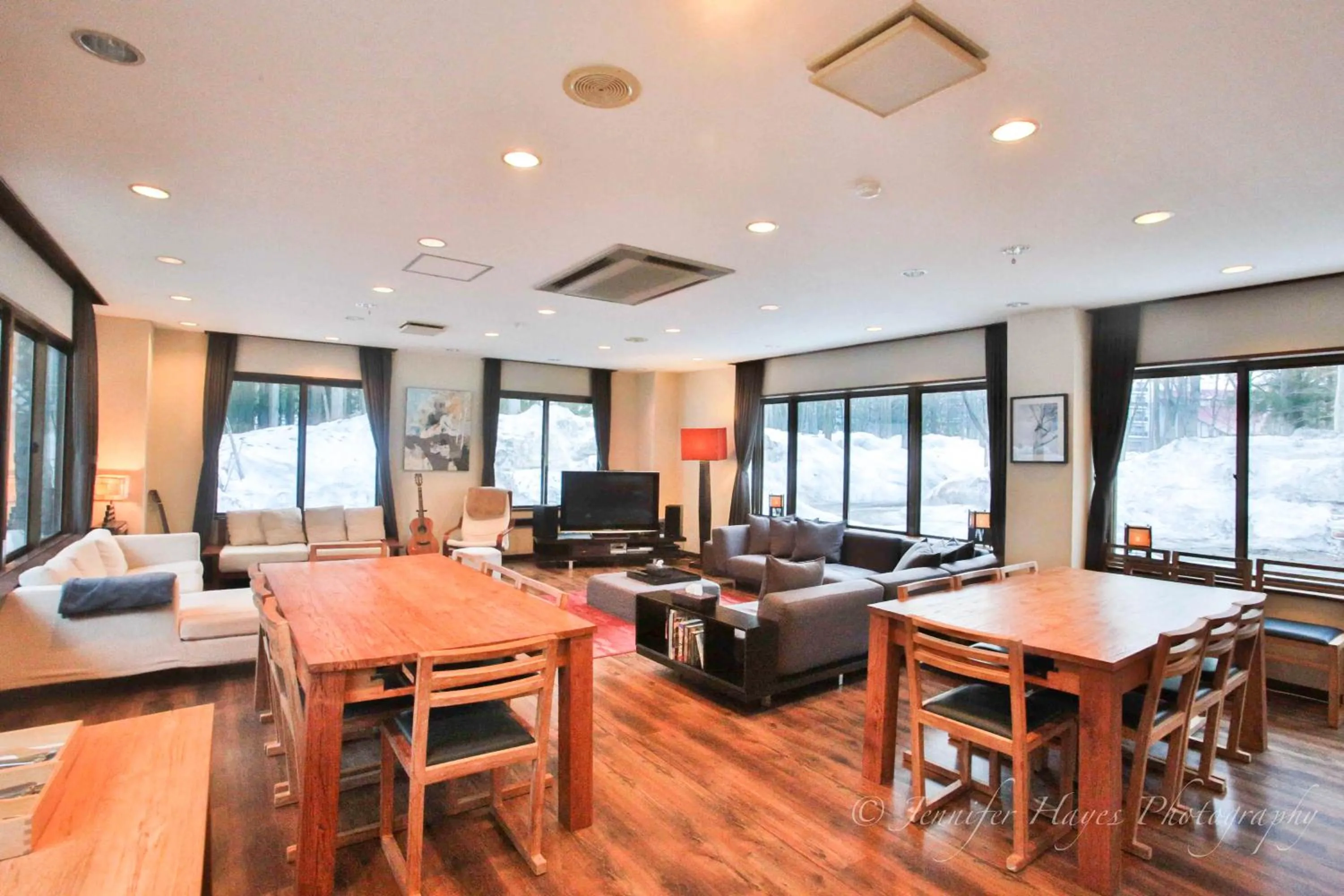 Lounge or bar in Morino Lodge - Hakuba