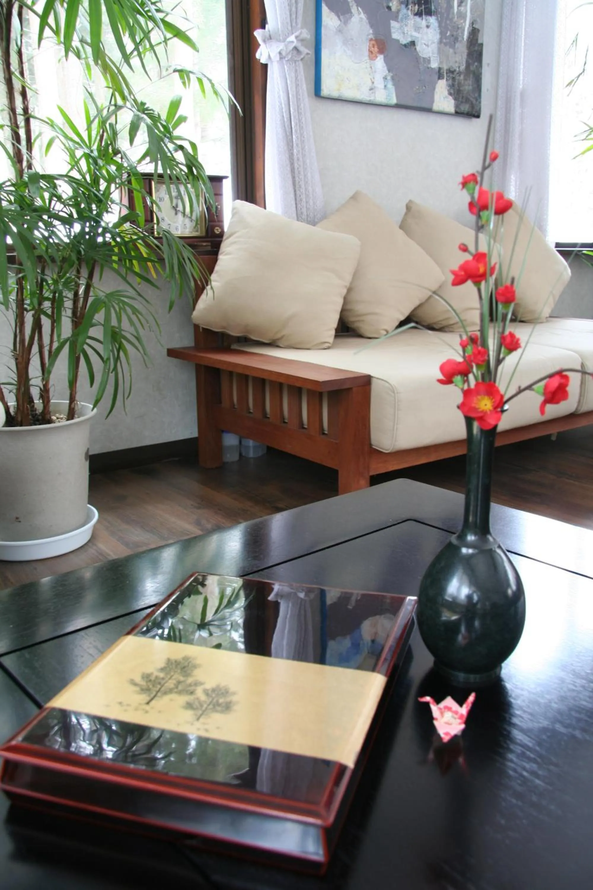 Decorative detail in Morino Lodge - Hakuba